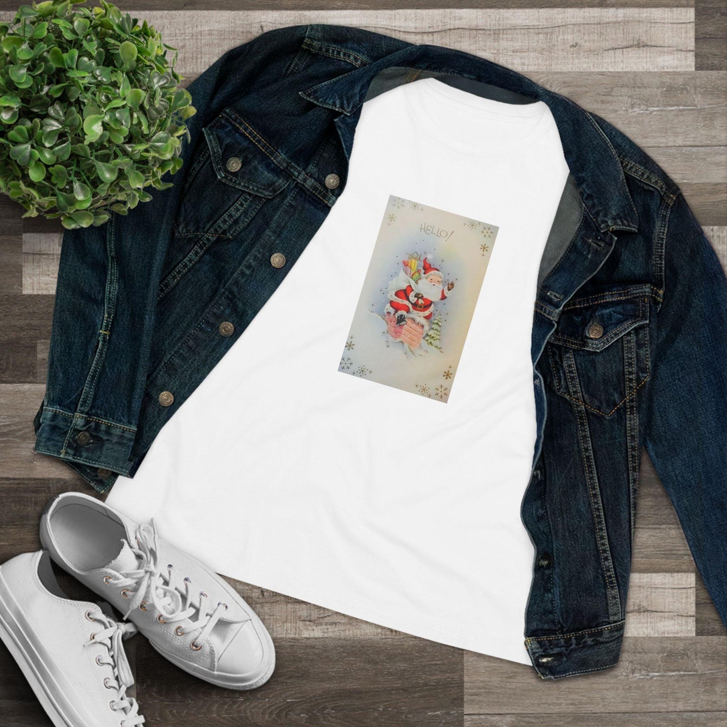 Hello Santa - Women's Tee - Whippie's