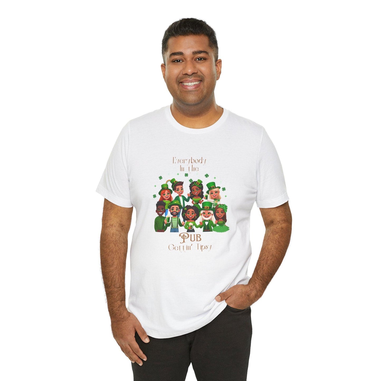 "Everybody in the PUB Gettin' Tipsy" Unisex Jersey Tee - Whippie's