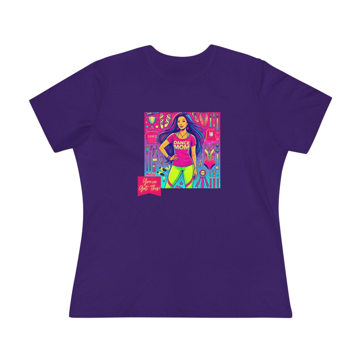 Dance Mom Magic (Asian Mom) - A Colorful Celebration 🌈 - Women's Softstyle Tee - Whippie's