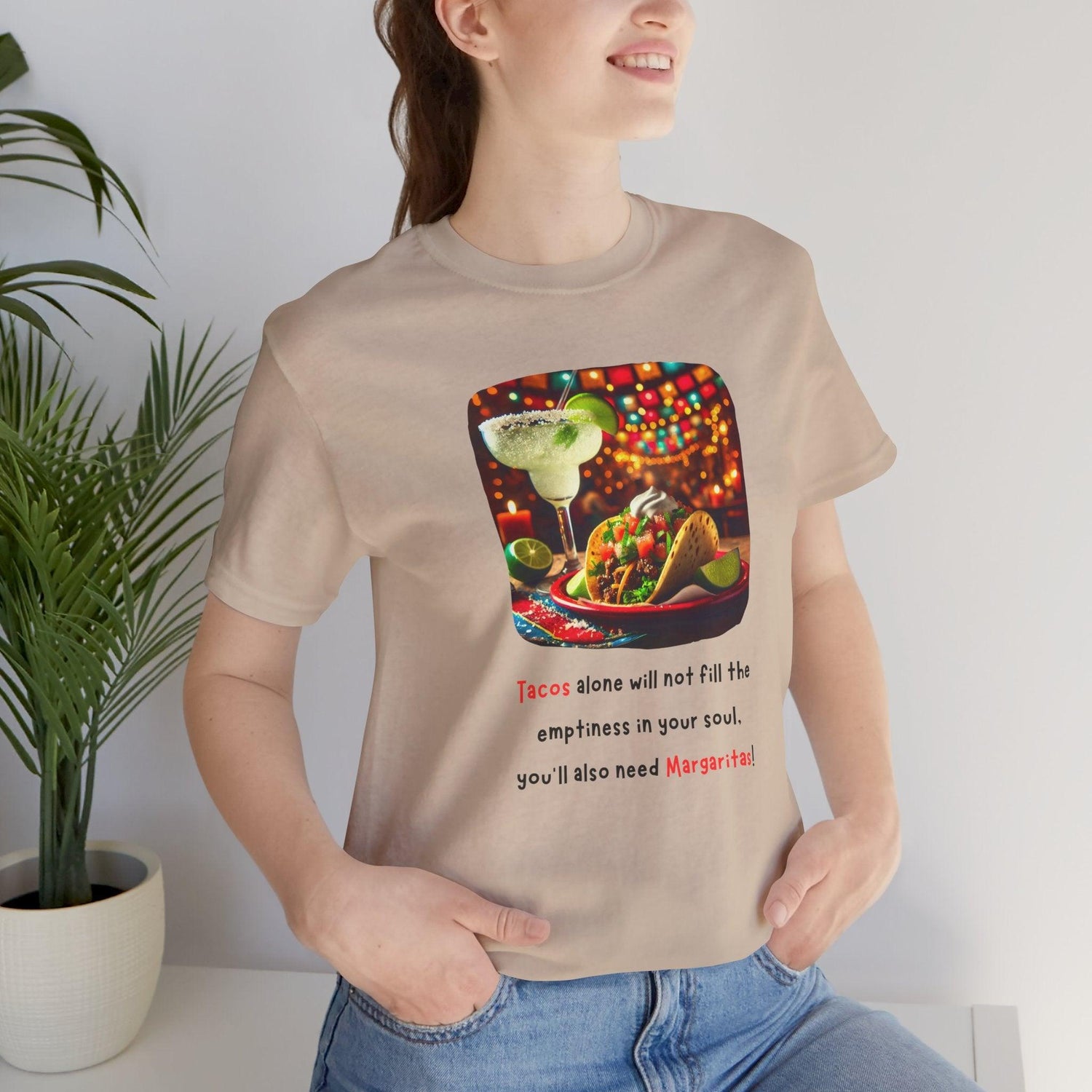 Tacos & Margaritas for the Soul - Unisex Tee - Tacos & Margaritas: The Perfect Pairing! - Whippie's