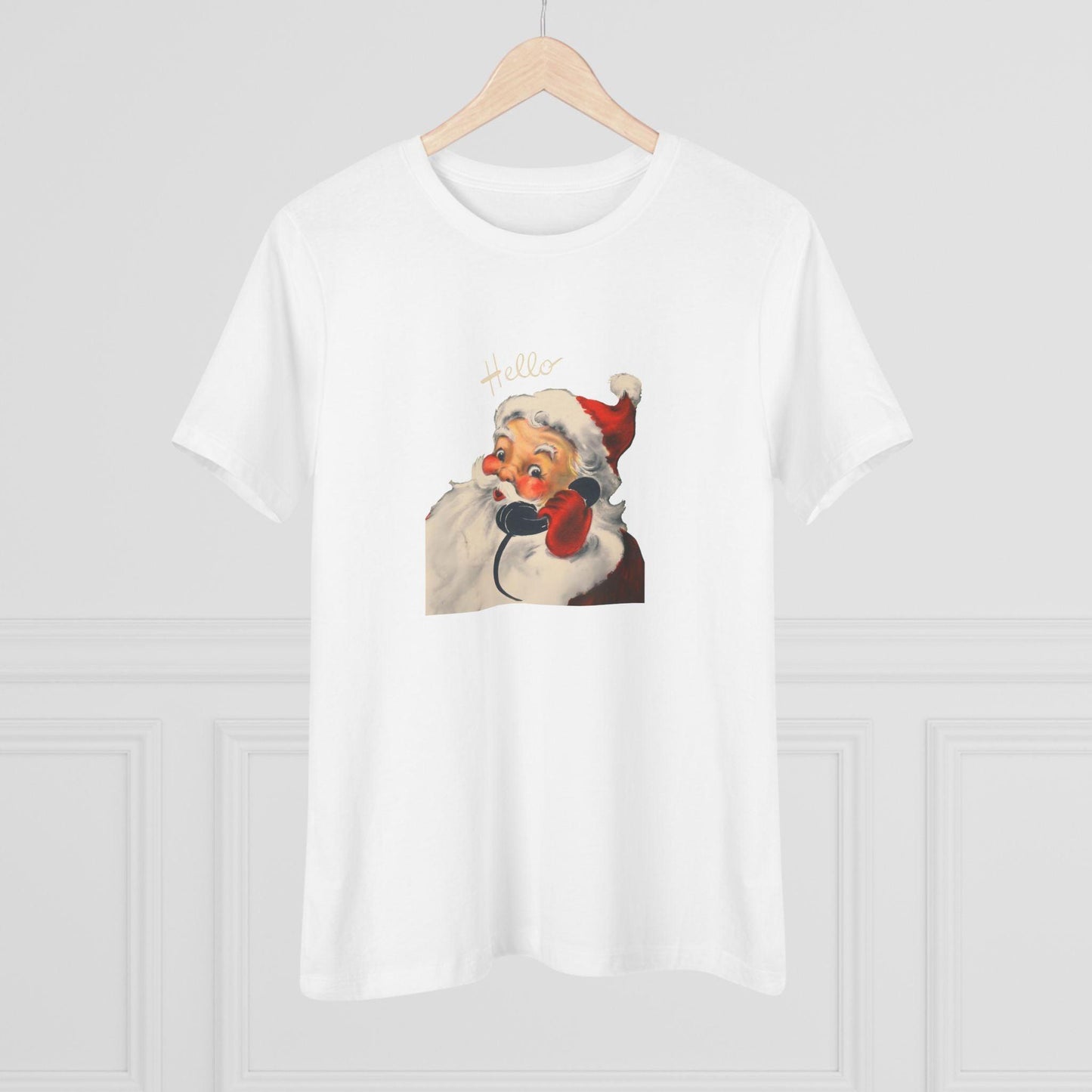 Santa's Calling to say Hello - Women's Tee - Whippie's