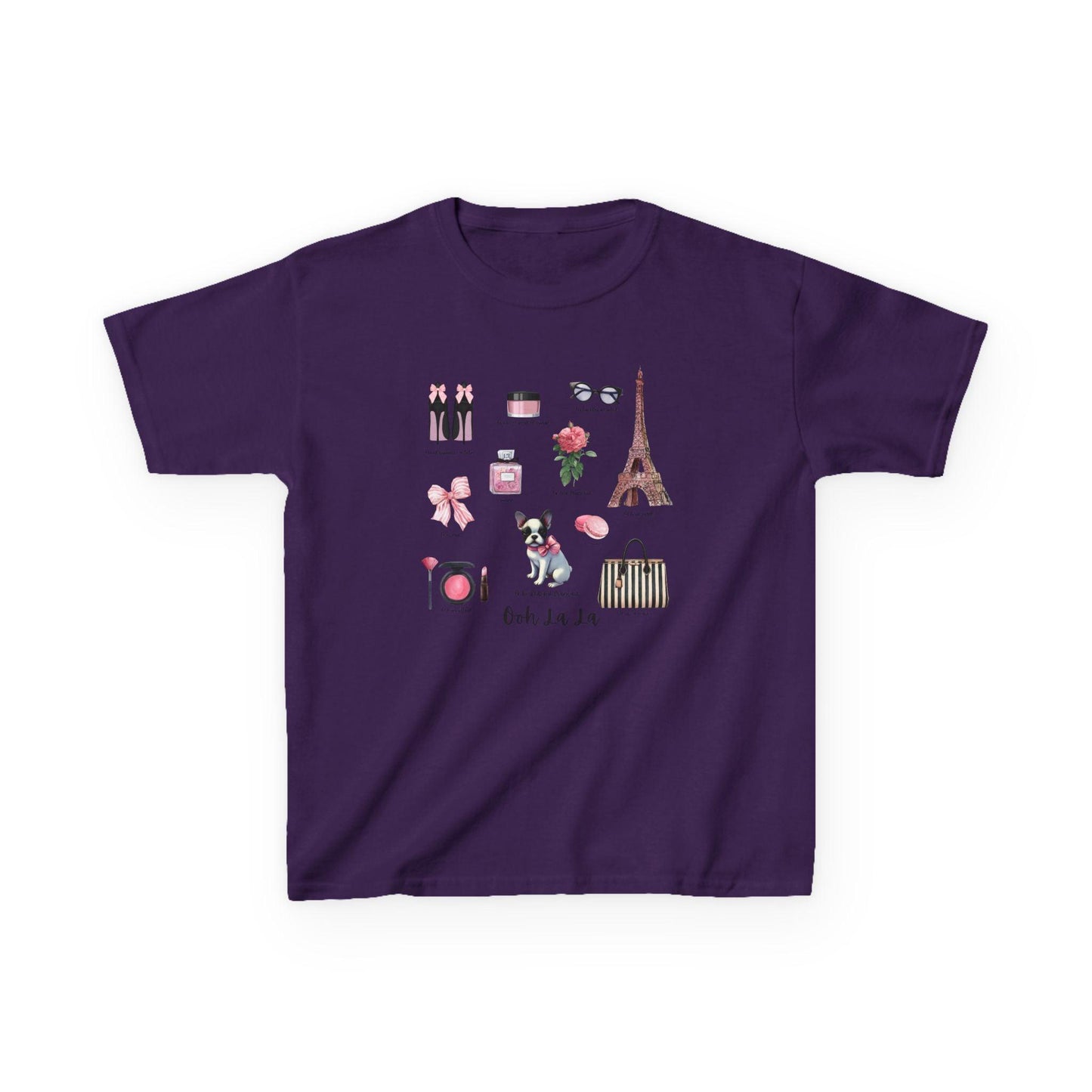 "Ooh La La!" French Chic Kids Heavy Cotton™ Tee! - Whippie's