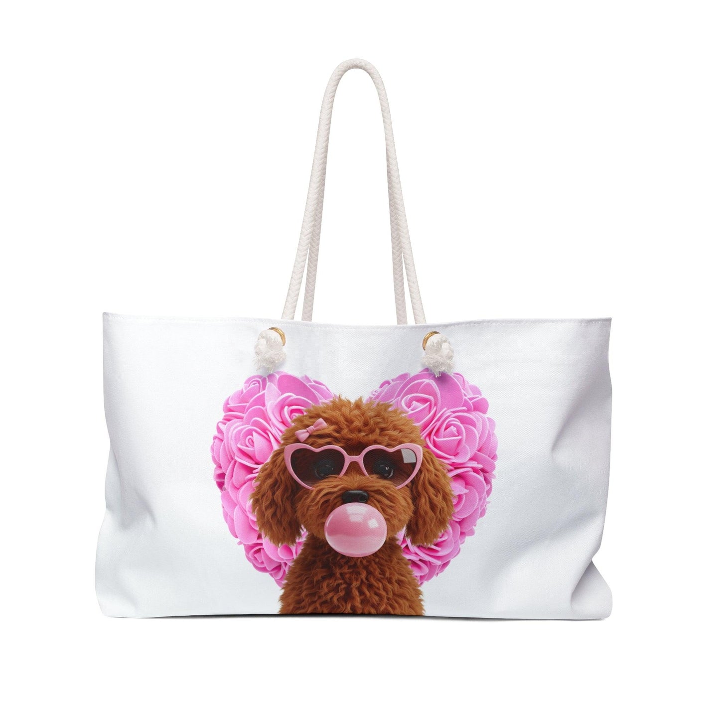Doodle Love Weekender Tote Bag - ๐ Carry Your Cuteness with Style! ๐ - Whippie's