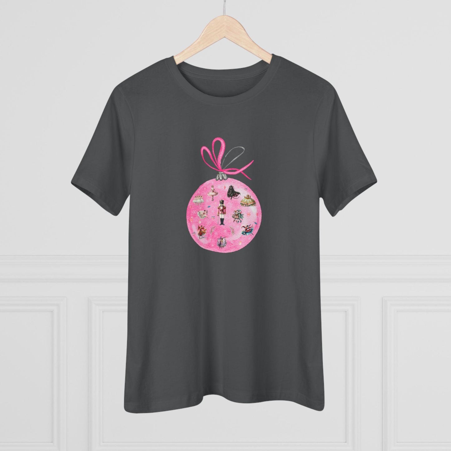 Nutcracker Ornament - A Whimsical Winter Wonderland! 🎄✨ Women's Softstyle Tee - Whippie's