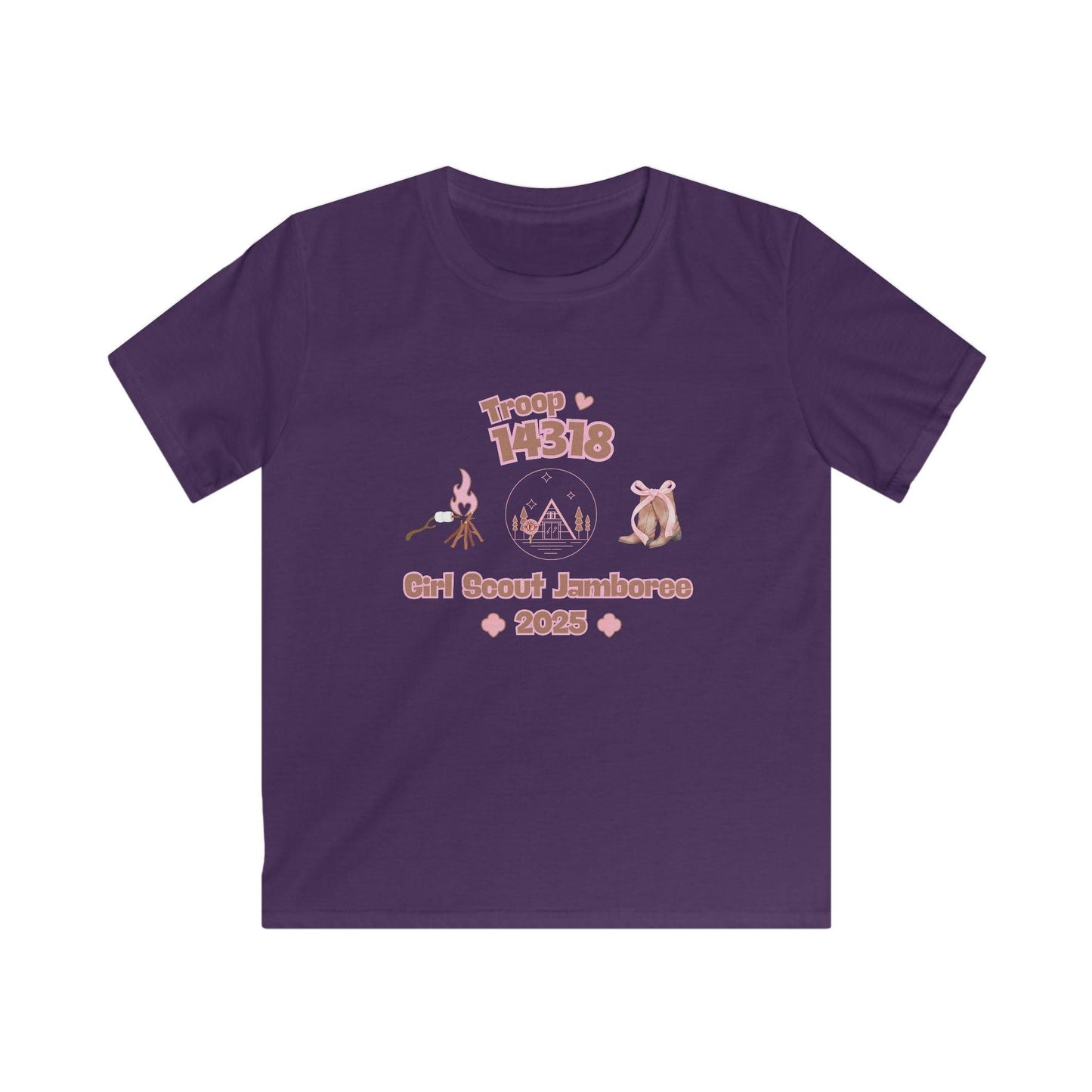 Girl Scout Jamboree Youth Tee - 2025 - Personalizable - Whippie's
