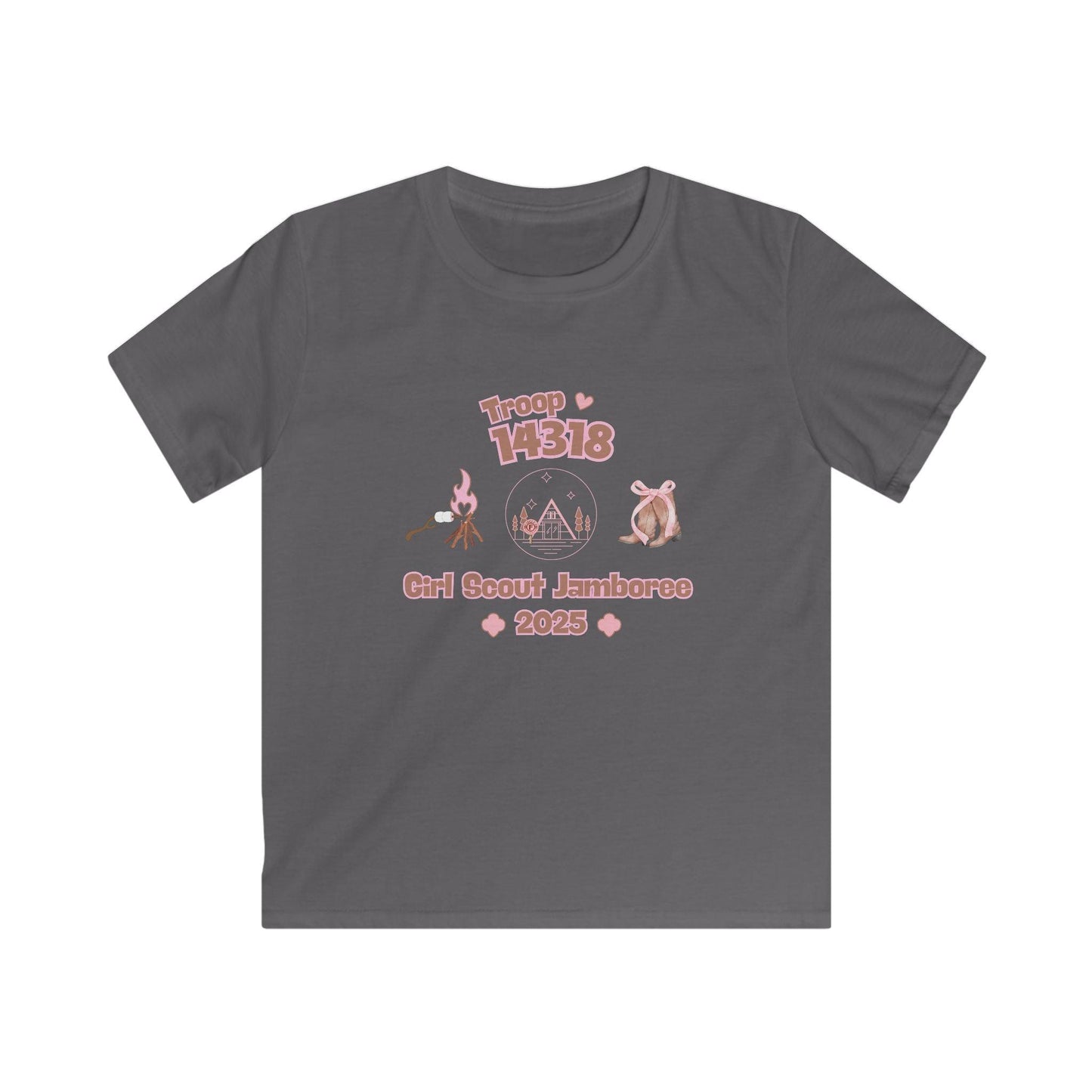 Girl Scout Jamboree Youth Tee - 2025 - Personalizable - Whippie's