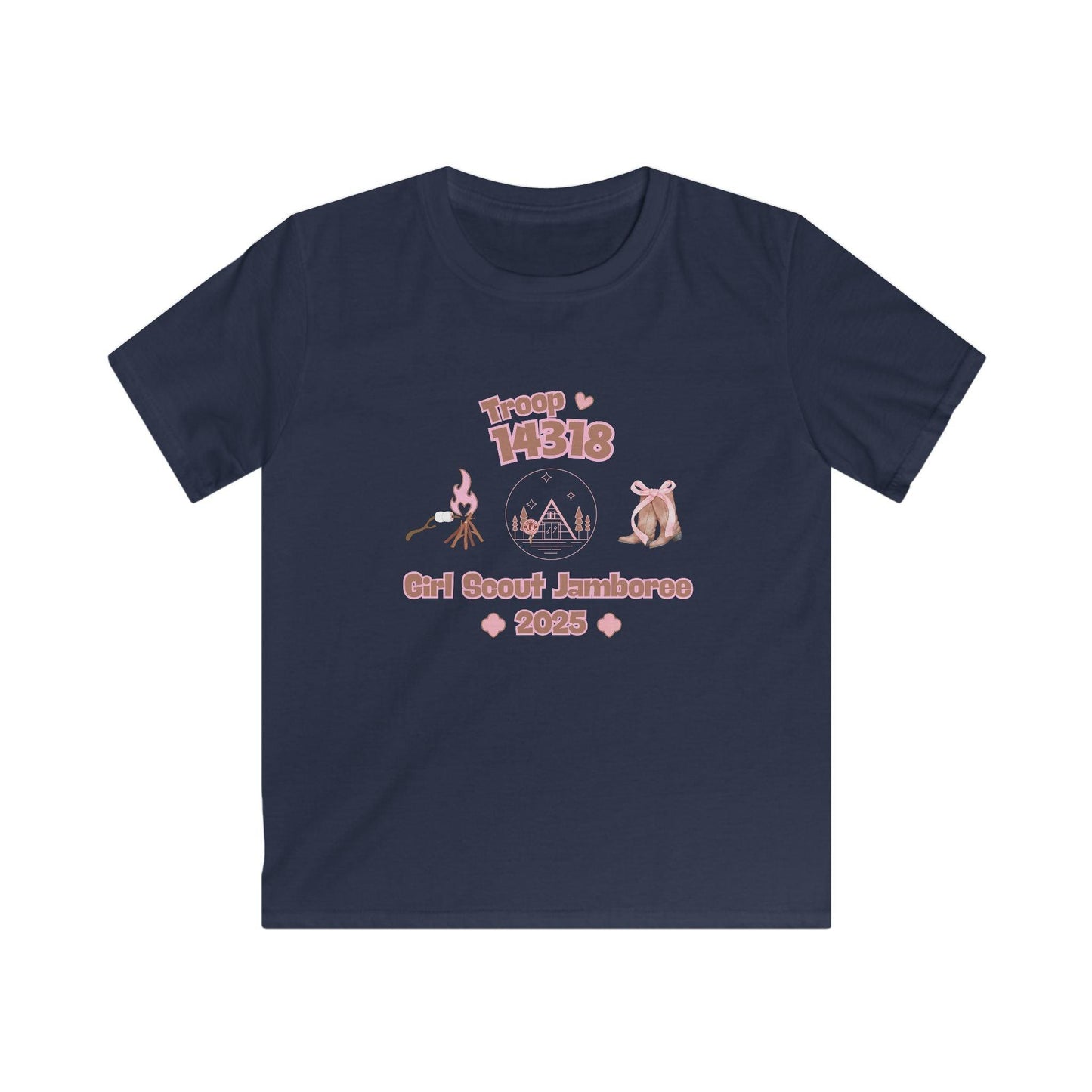 Girl Scout Jamboree Youth Tee - 2025 - Personalizable - Whippie's