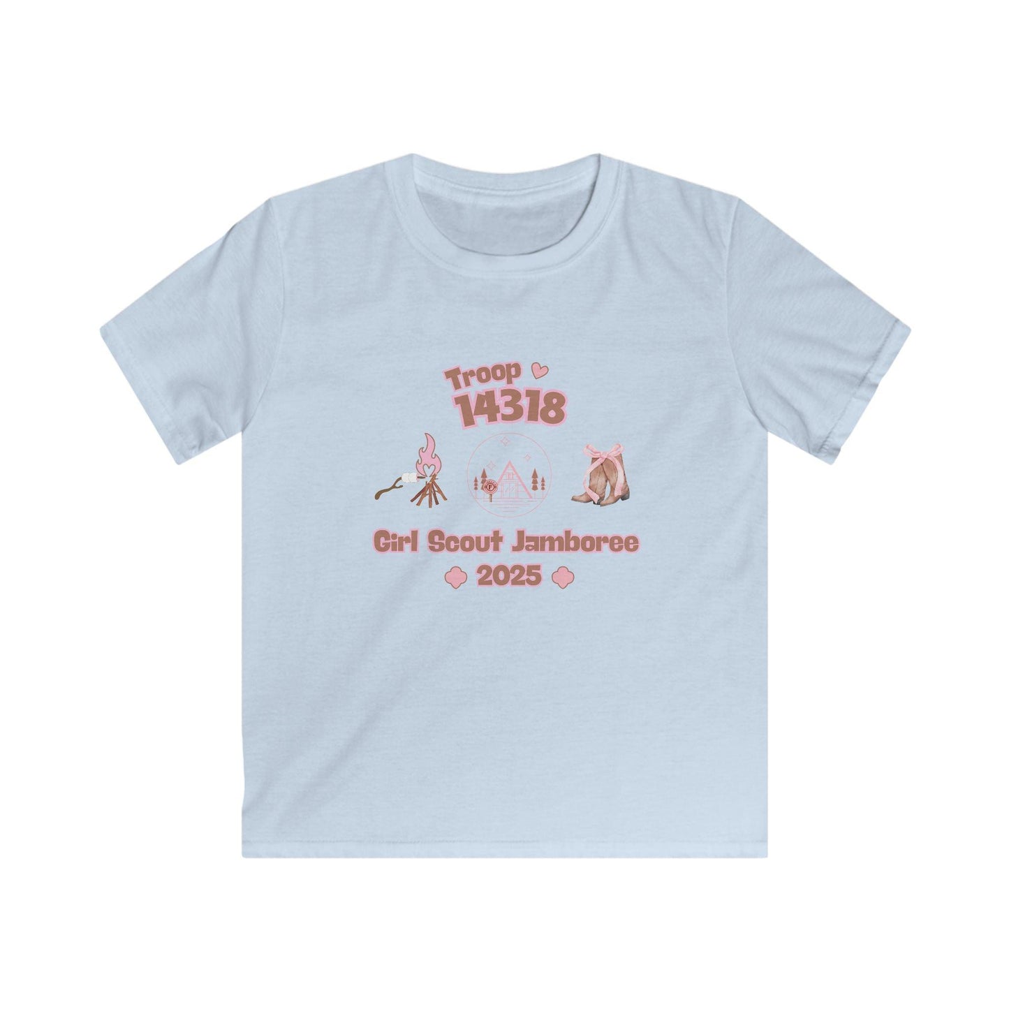 Girl Scout Jamboree Youth Tee - 2025 - Personalizable - Whippie's