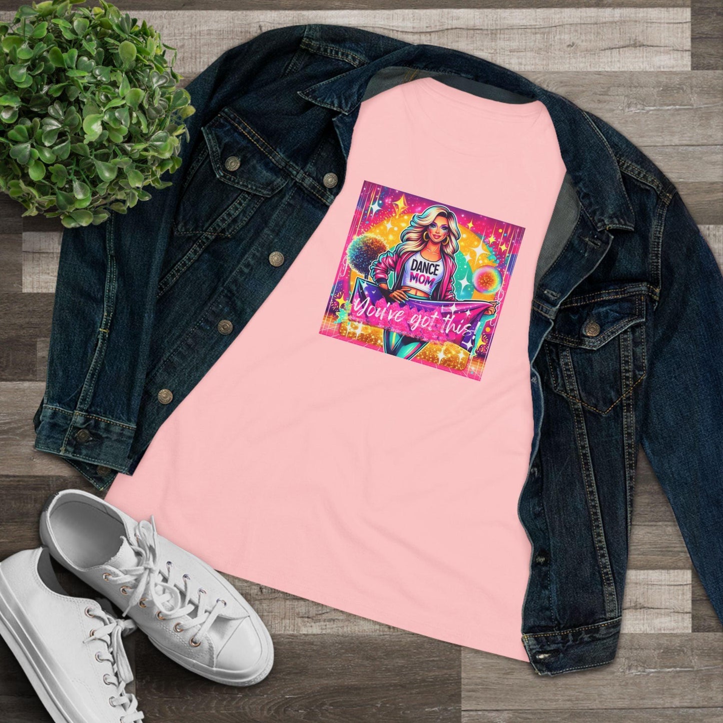 You've Got This! Dance Mom (Blonde Mom) - A Sparkling Performance ⭐️ Women's T-shirt - Whippie's