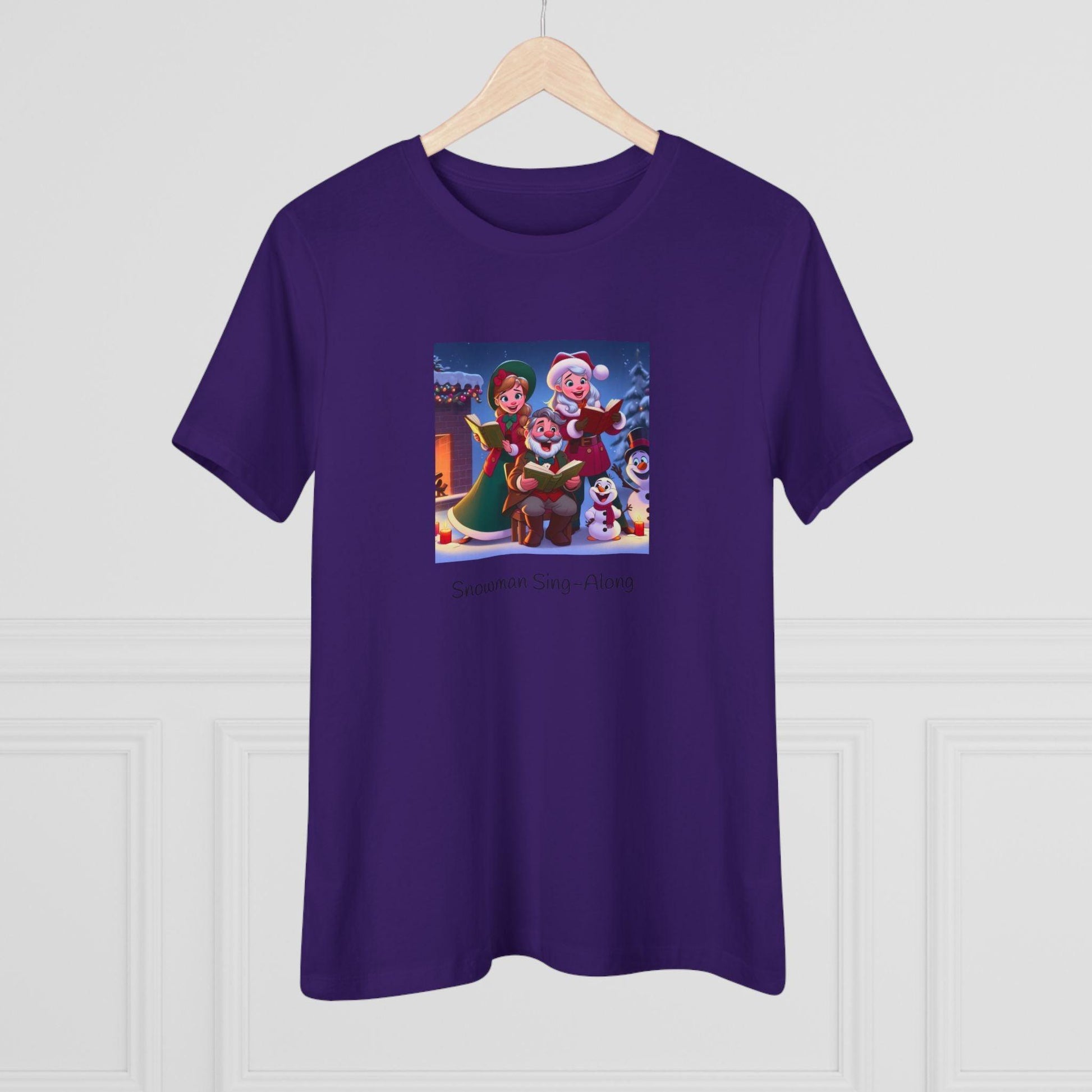 Snowman Sing-Along - Women's Tee - Whippie's