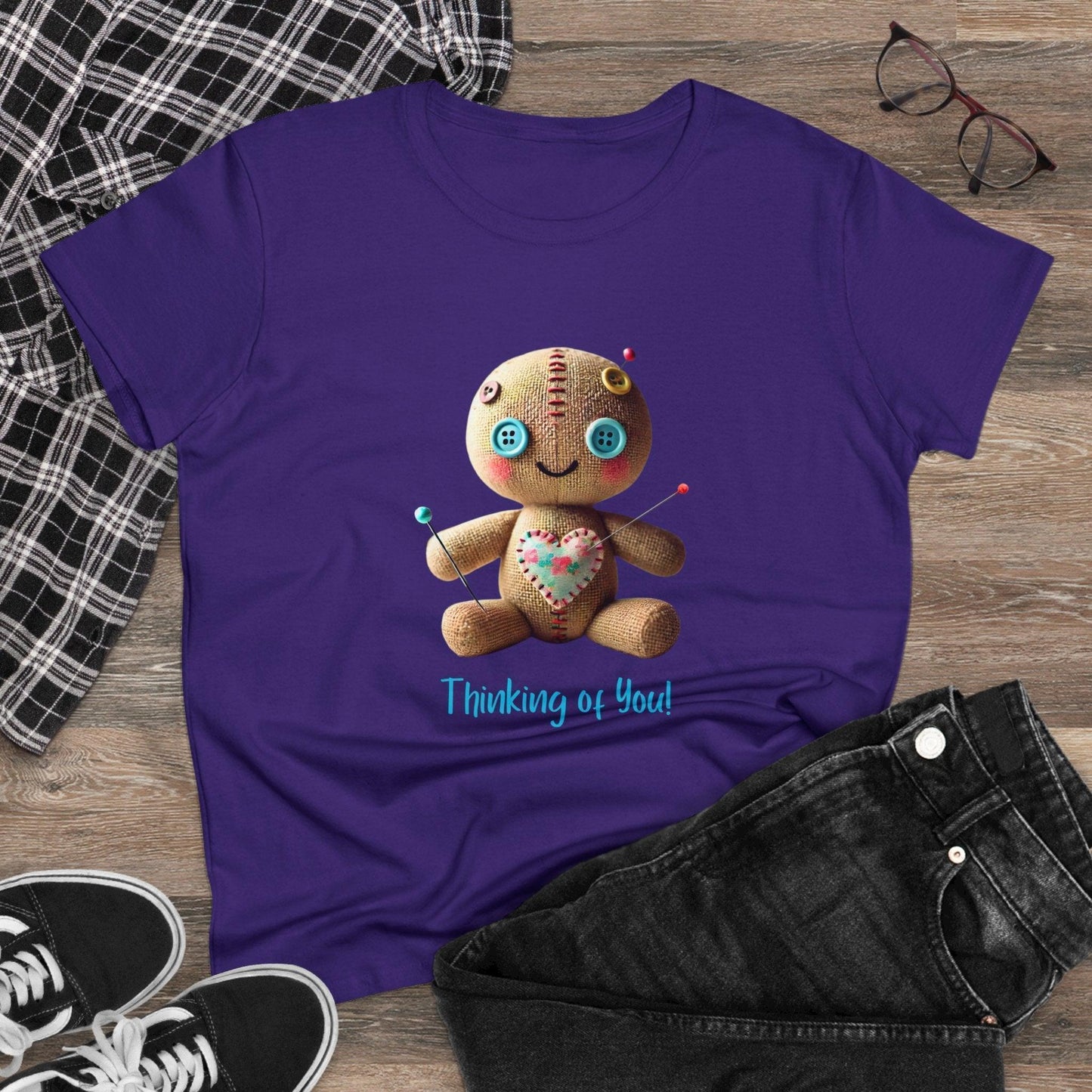 😈 Thinking of You... 😉 Women's Tee ✨ A little prickly, but full of love! - Whippie's