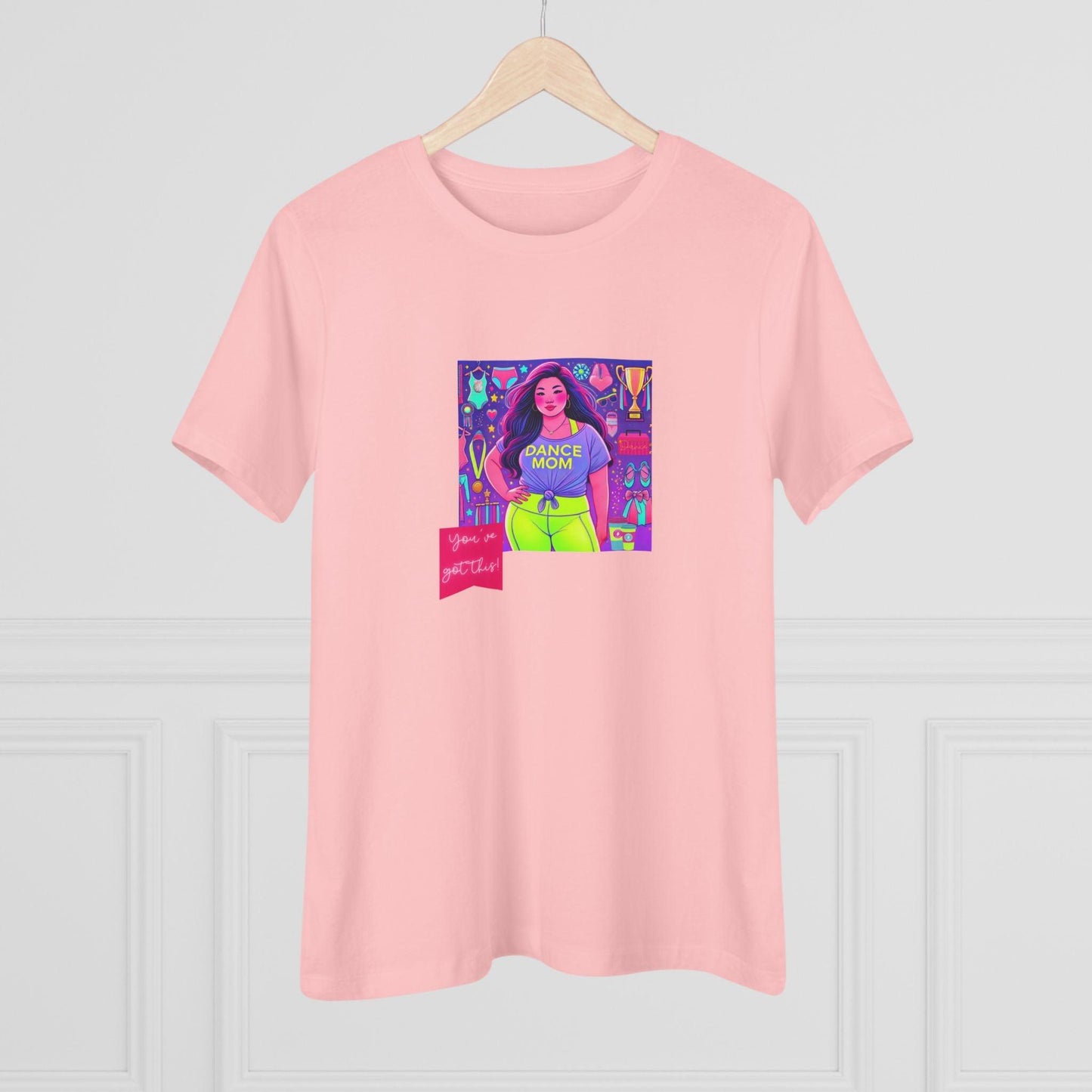 Dance Mom: You've Got This - Asian Mom (Curvy) - Women's Softstyle Tee Celebrate Your Inner Dance Mom! - Whippie's