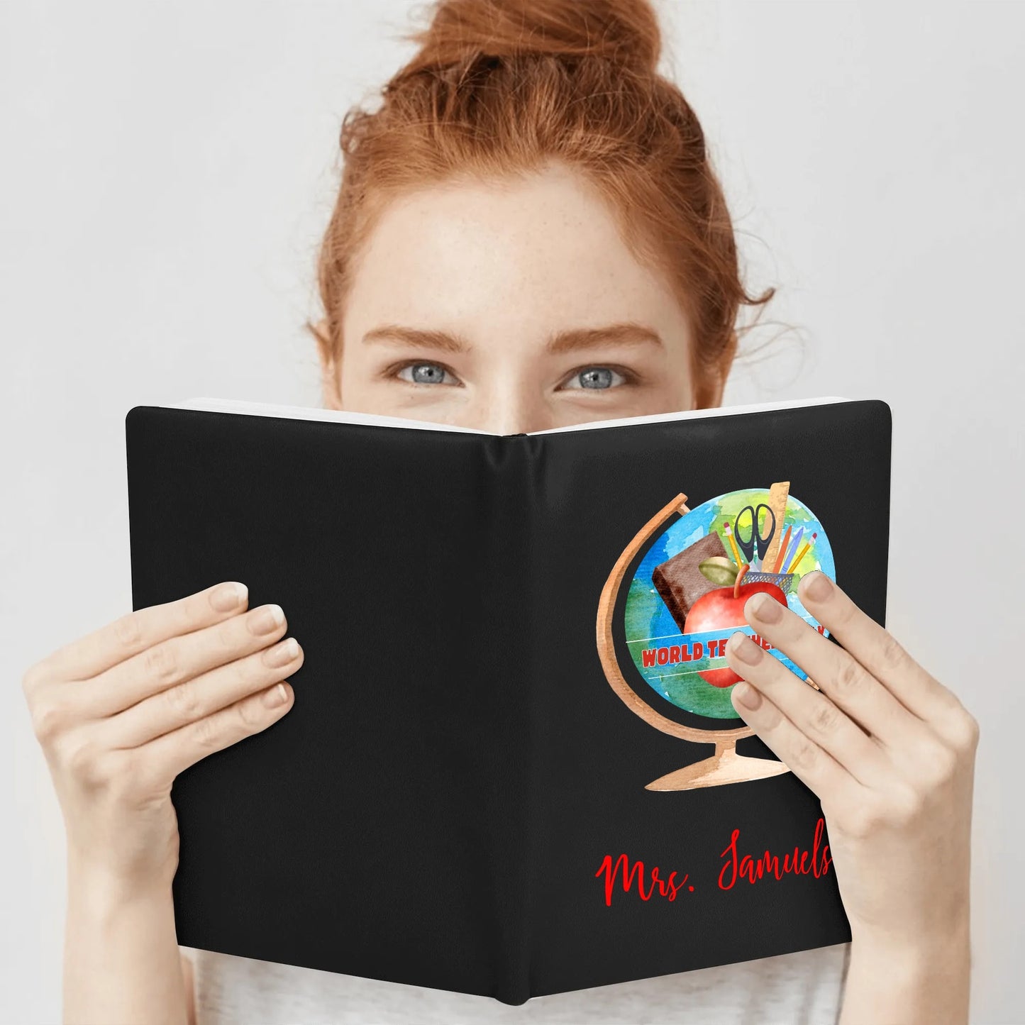 World Teachers Day PU Leather Notebook - Personalizable