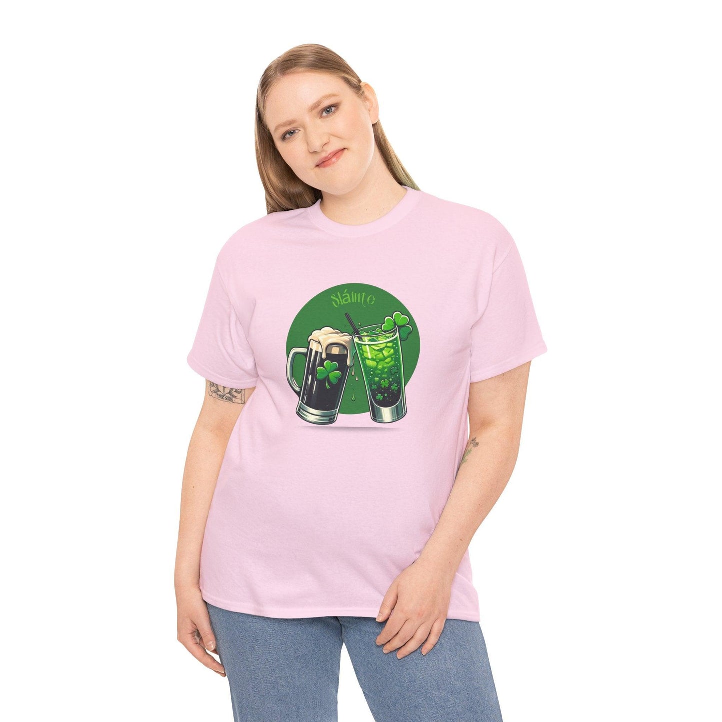 St. Patrick's Day Toast "Sláinte" Unisex Heavy T-Shirt - Whippie's