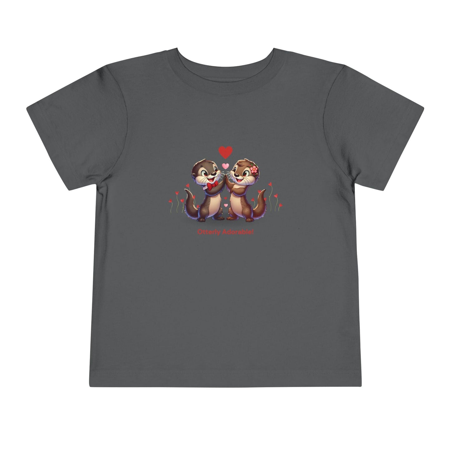 Otterly Adorable Toddler T-Shirt - Cuteness Overload! 💖🦦 - Whippie's
