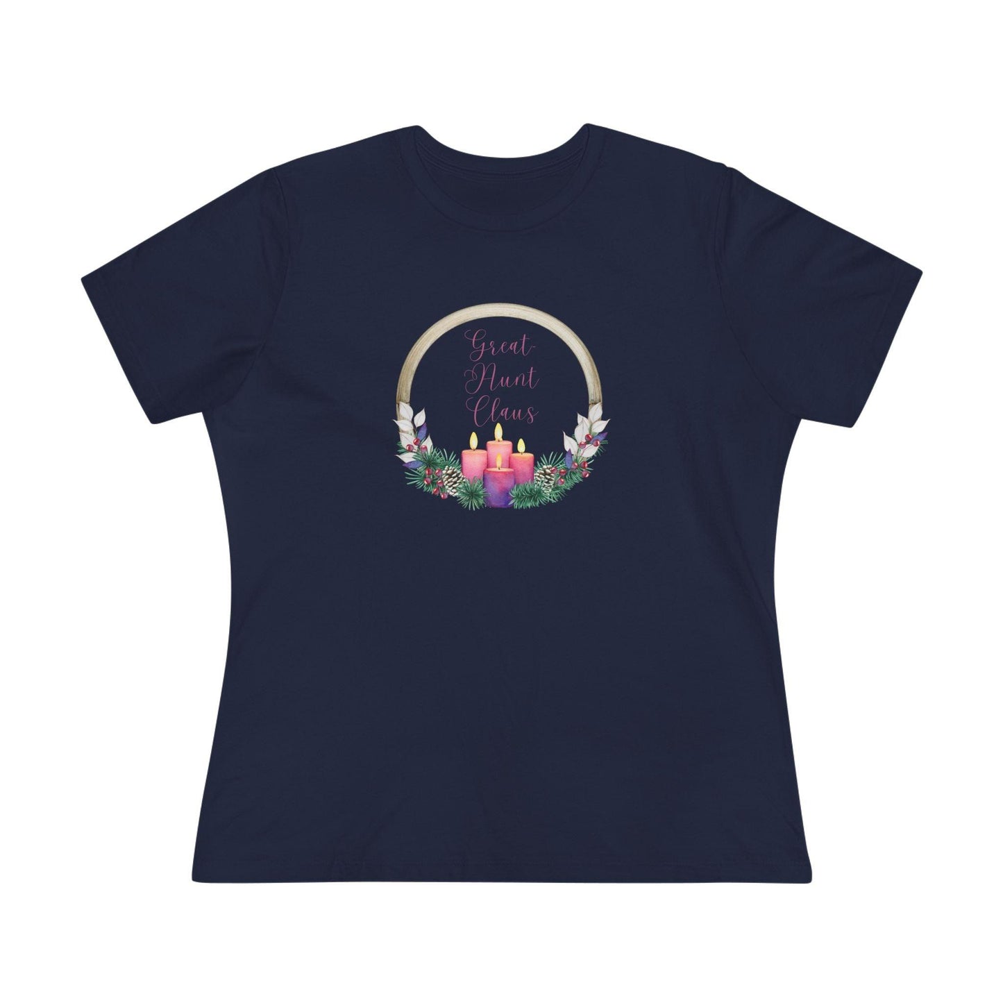 Great Aunt Claus - Christmas Cheer! 🤶🎄 Women's Softstyle Tee - Whippie's