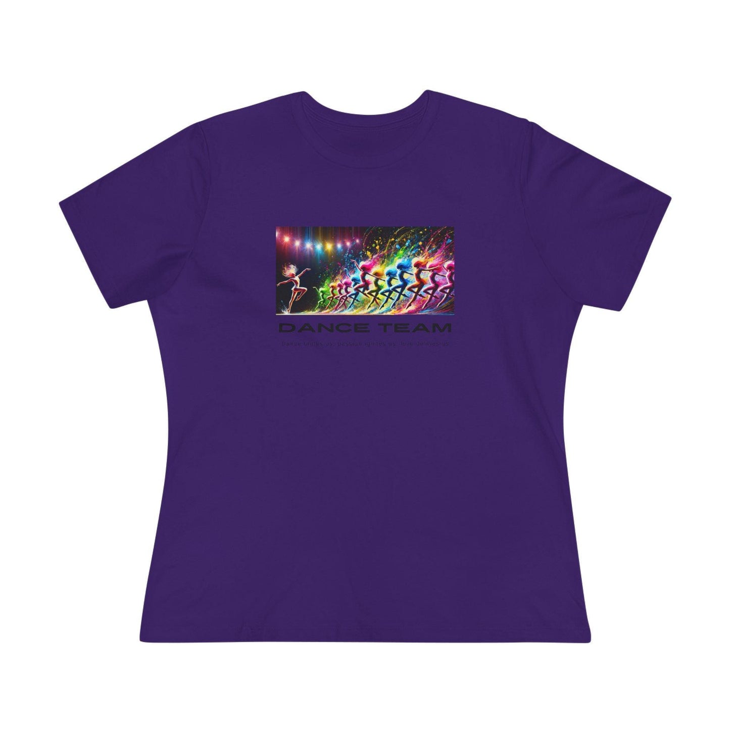 Dance Team: Dance unites us, passion ignites us, love defines us! 💃♀️ Women's Softstyle Tee 🎨 - Whippie's