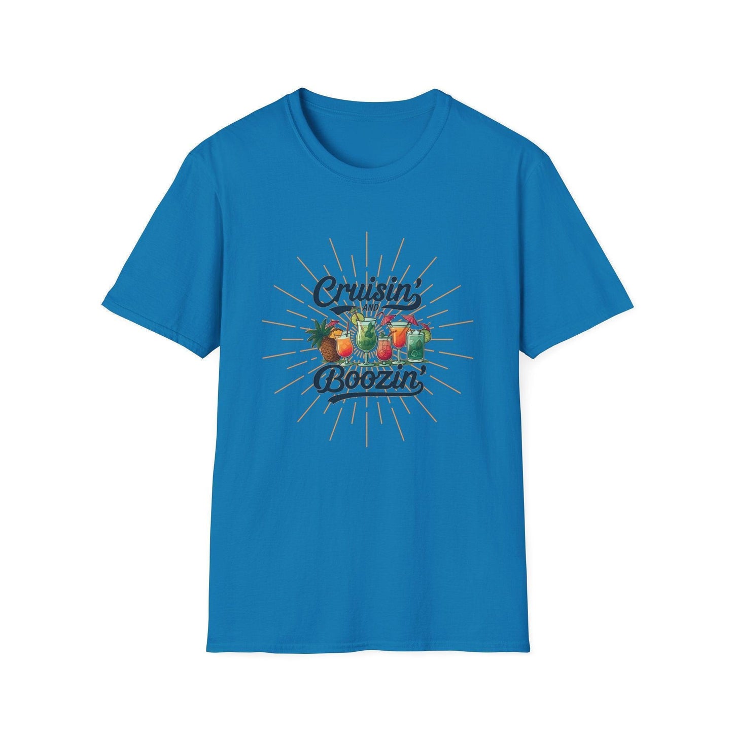 Cruisin' and Boozin Unisex Tee ๐ณ๏ธ๐น - Whippie's