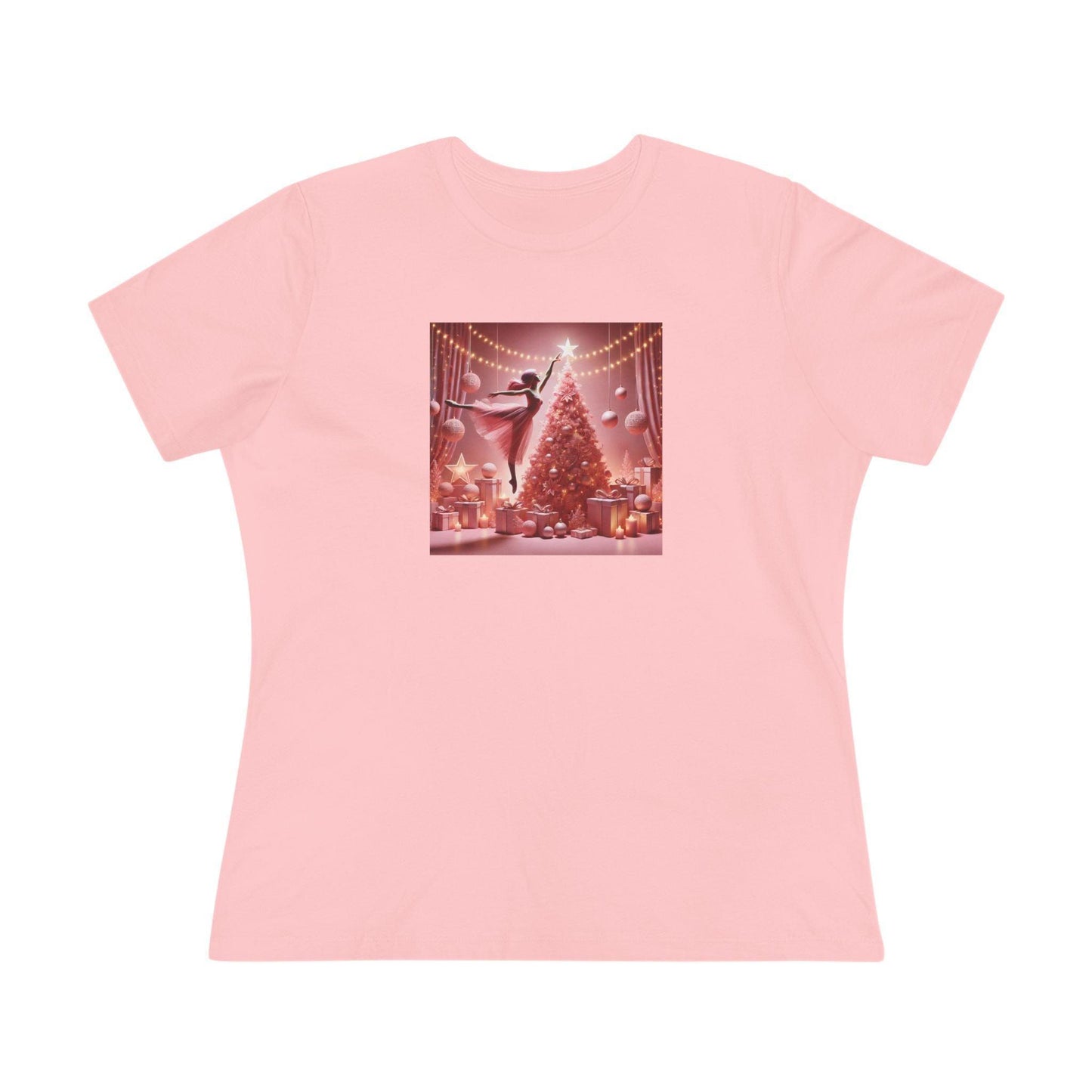 Pink Leap into the Holidays - Women's Softstyle Tee - Whippie's