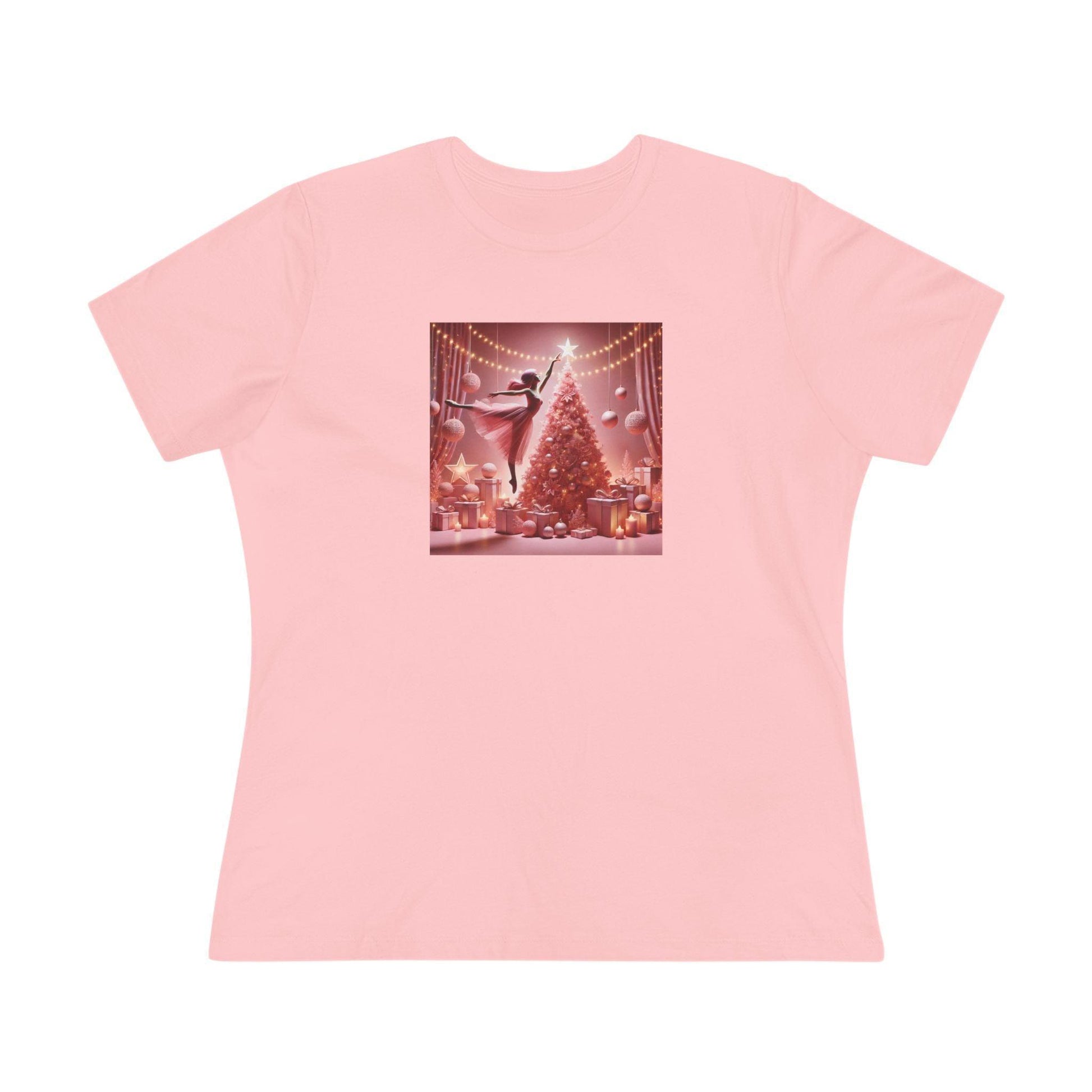 Pink Leap into the Holidays - Women's Softstyle Tee - Whippie's