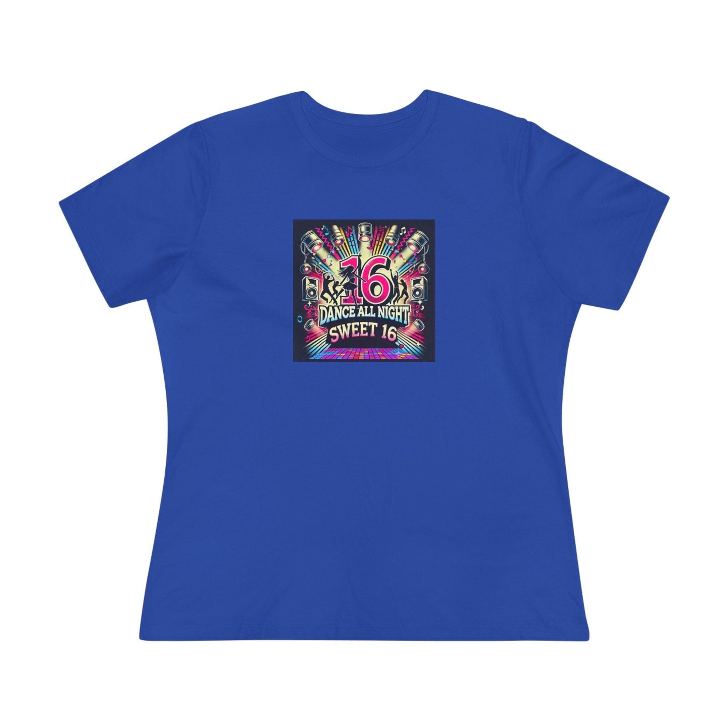Dance All Night Sweet Sixteen - Party Time! 🎉 - Women's Softstyle Tee - Whippie's