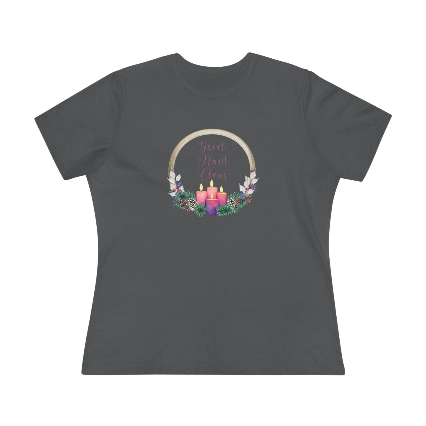 Great Aunt Claus - Christmas Cheer! 🤶🎄 Women's Softstyle Tee - Whippie's