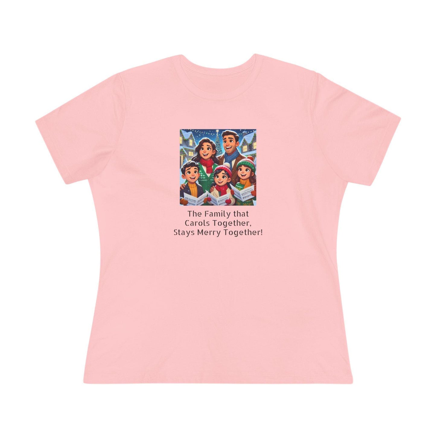 The Family that Carols Together, Stays Merry Together! - Women's Softstyle Tee - Whippie's