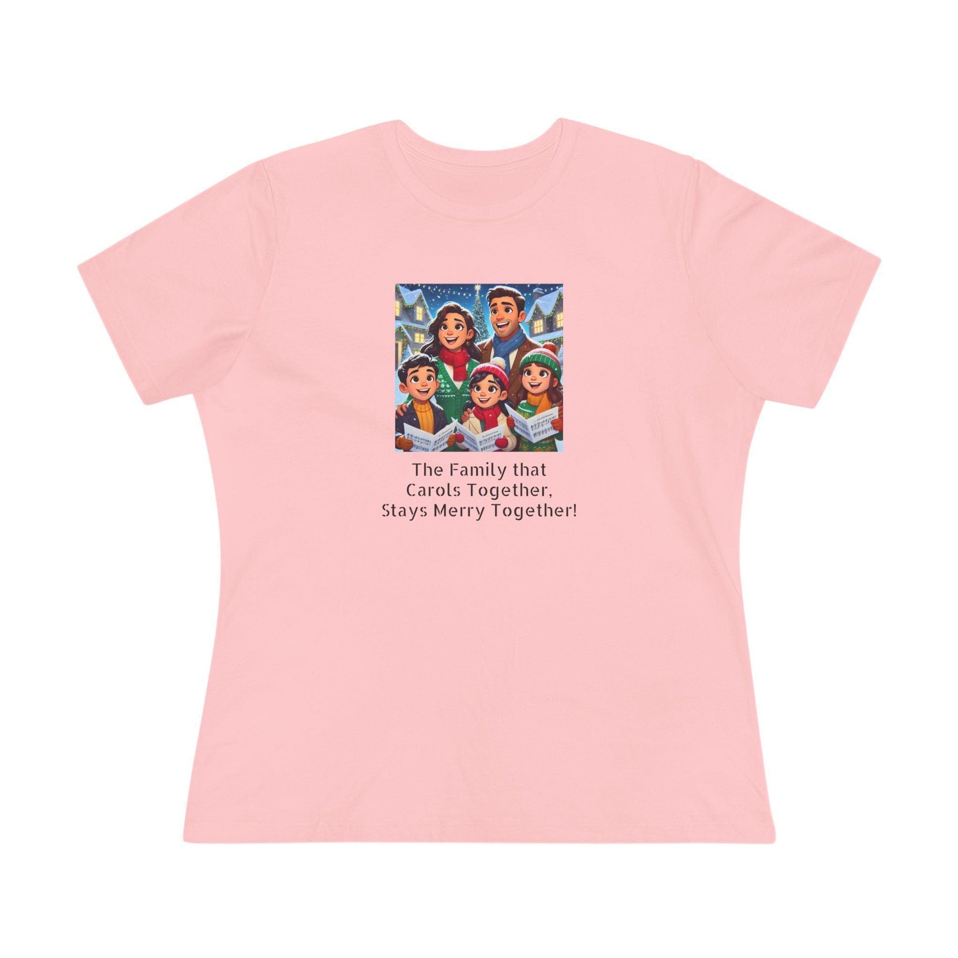 The Family that Carols Together, Stays Merry Together! - Women's Softstyle Tee - Whippie's