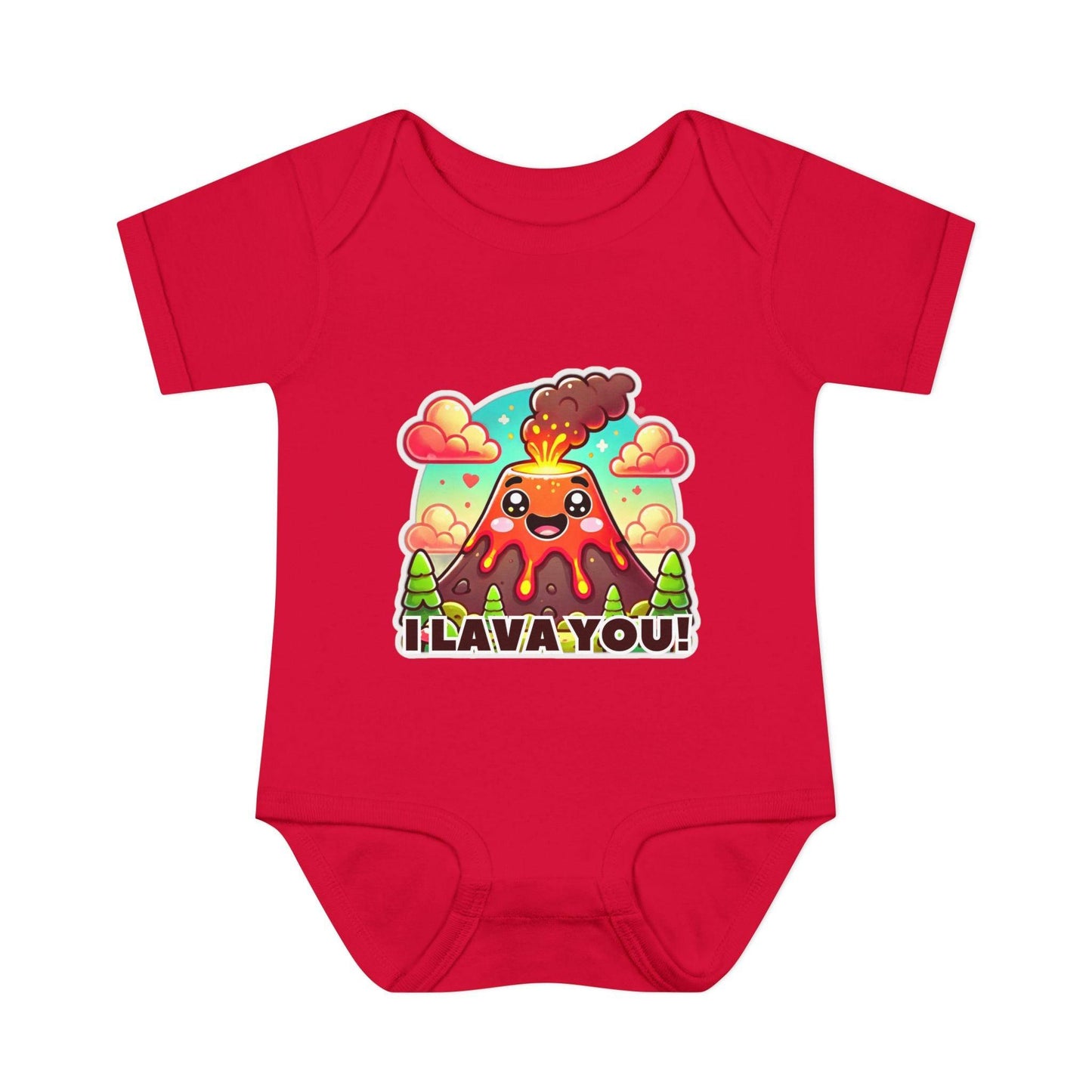 I Lava You - Baby Onesie ❤️🌋 - Whippie's