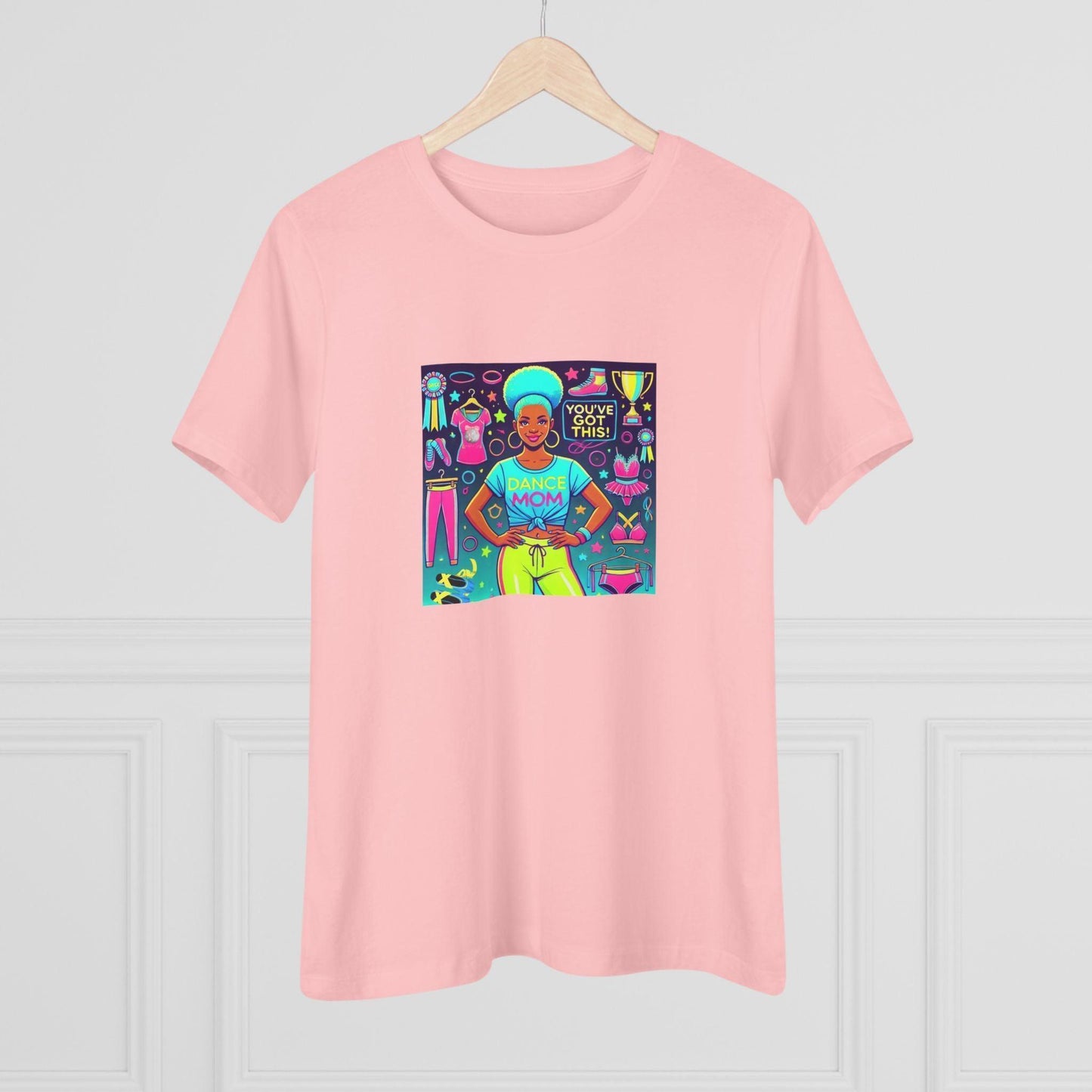 Dance Mom: You've Got This - Blue Hair Mom- You've Got This - Women's Softstyle Tee - Whippie's