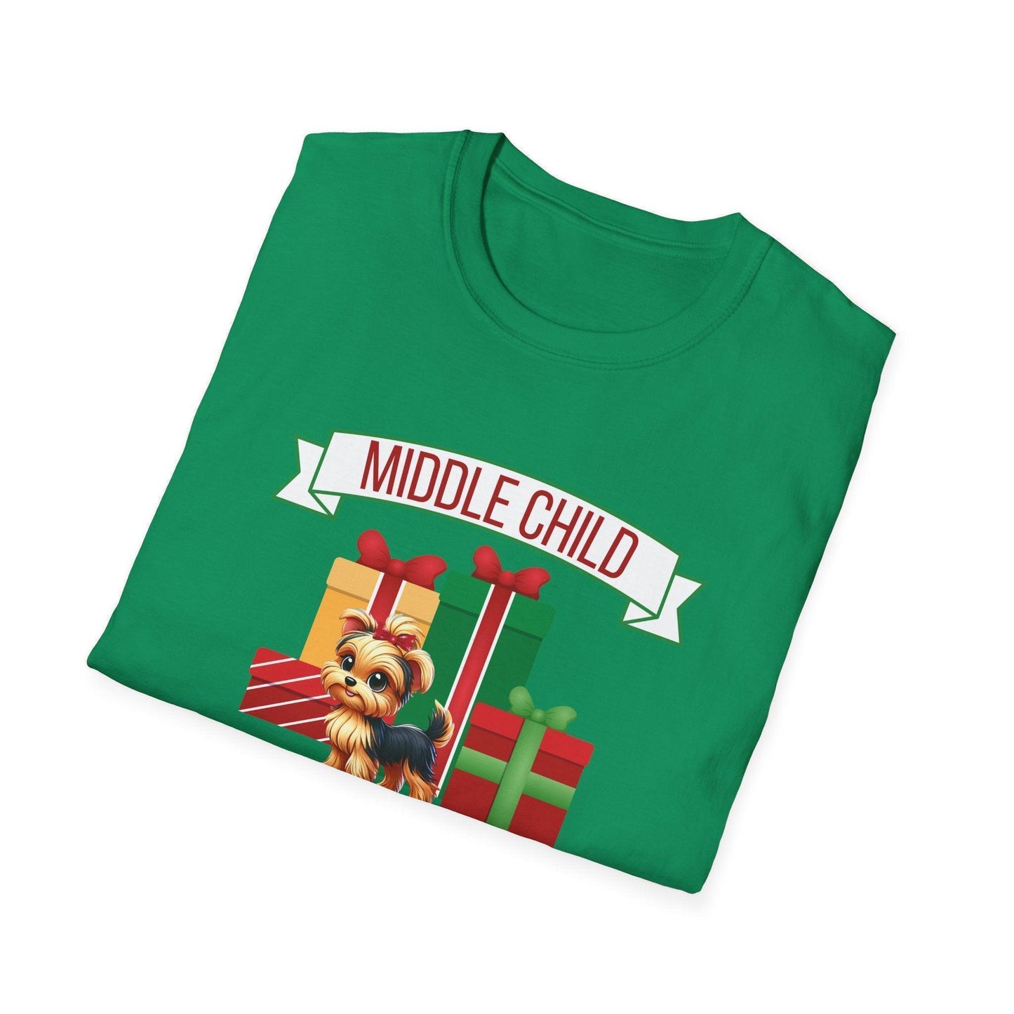 Middle Child, The Favorite 🎁🐶 Yorkie - Unisex Tee! 🎁👑 - Whippie's
