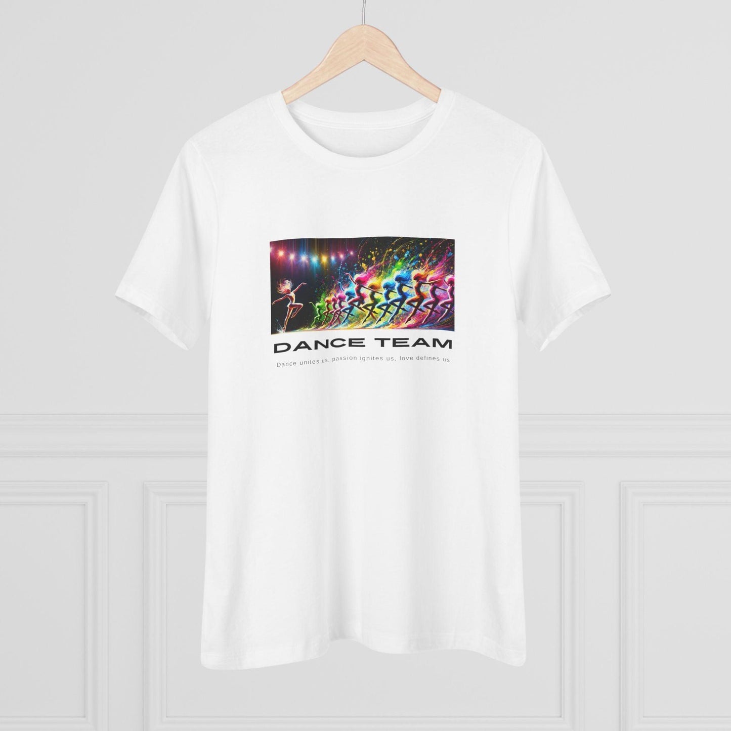 Dance Team: Dance unites us, passion ignites us, love defines us! 💃♀️ Women's Softstyle Tee 🎨 - Whippie's
