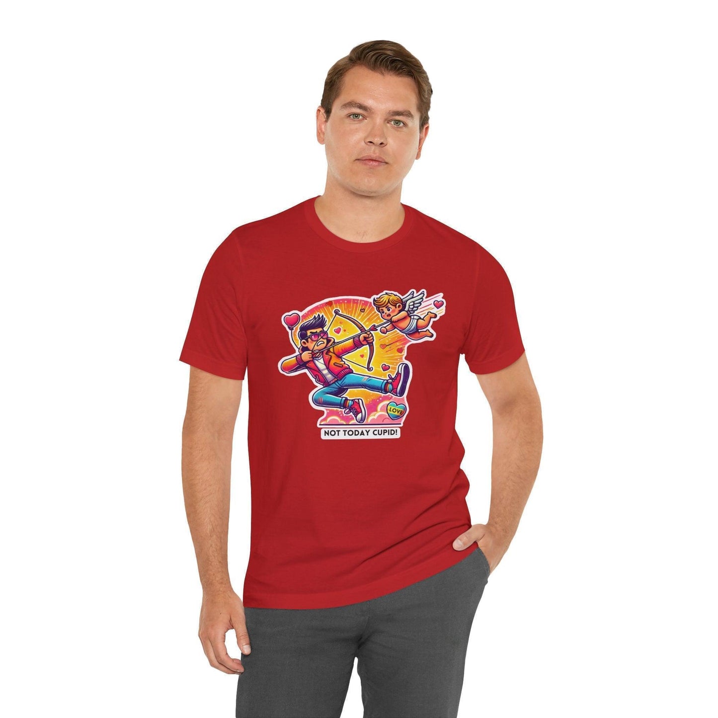 ๐น Cupid Begone! ๐น Unisex Jersey Tee โจ Love on your own terms! - Whippie's