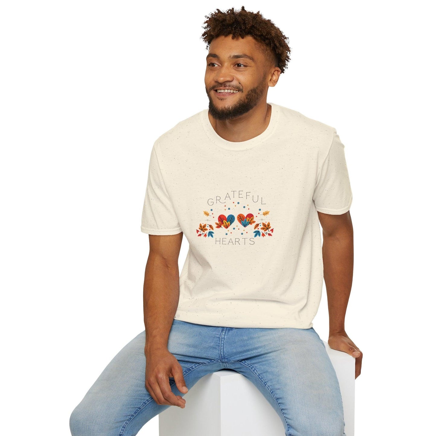 Grateful Hearts - A Family Affair š§”šā¤ļø - Two Hearts - Unisex T-Shirt - Whippie's
