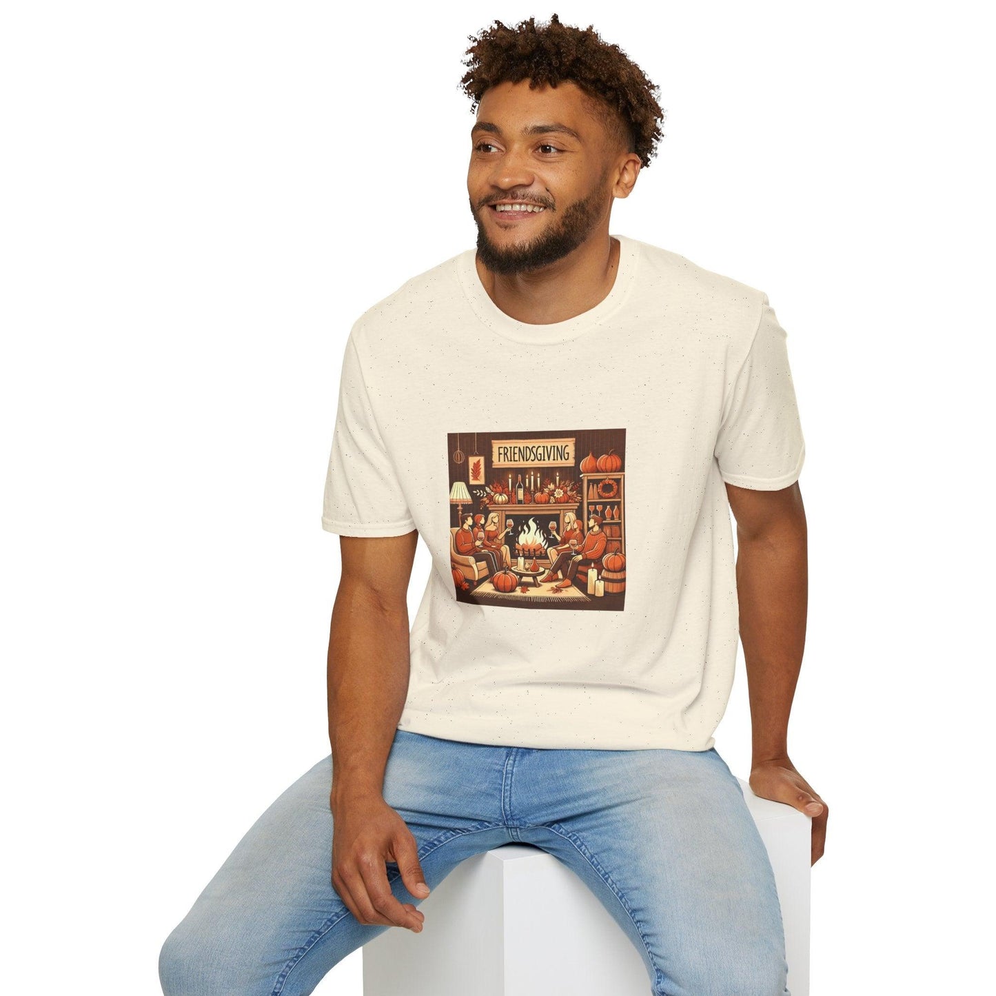 Friendsgiving Vibes - Gather & Give Thanks! š·š Unisex T-Shirt - Whippie's