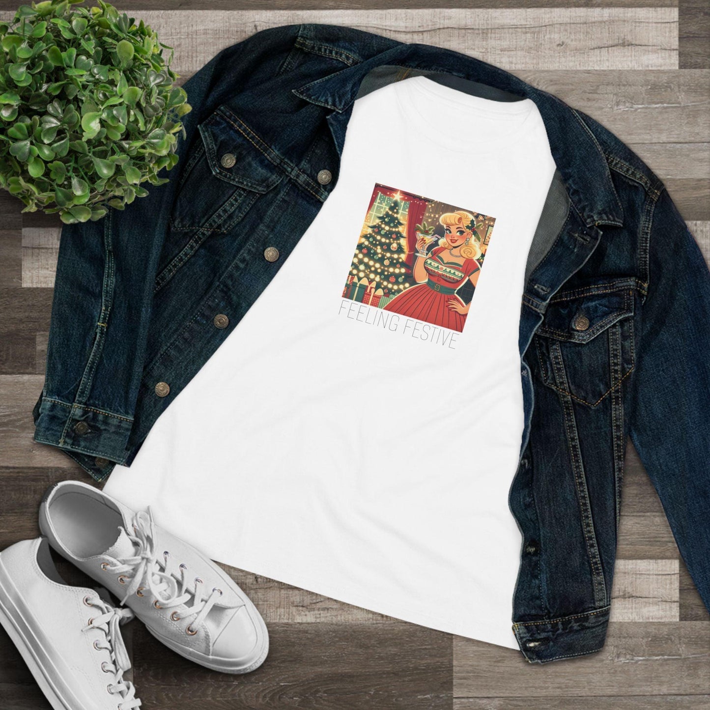 Feeling Festive - Women's Softstyle Tee - Whippie's