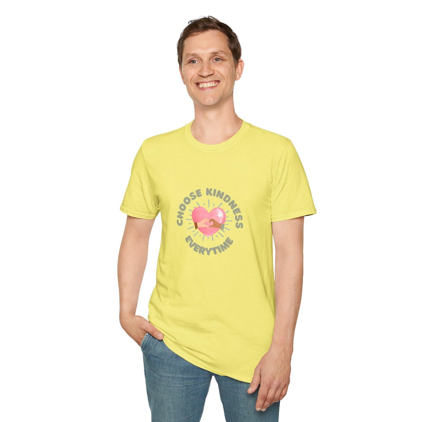 Choose Kindness Everytime - Spread the Love ❤️ - Unisex T-Shirt - Whippie's