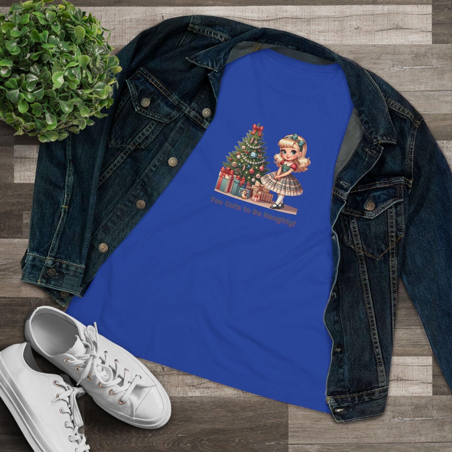 Too Cute to be Naughty - Women's Softstyle Tee - Whippie's