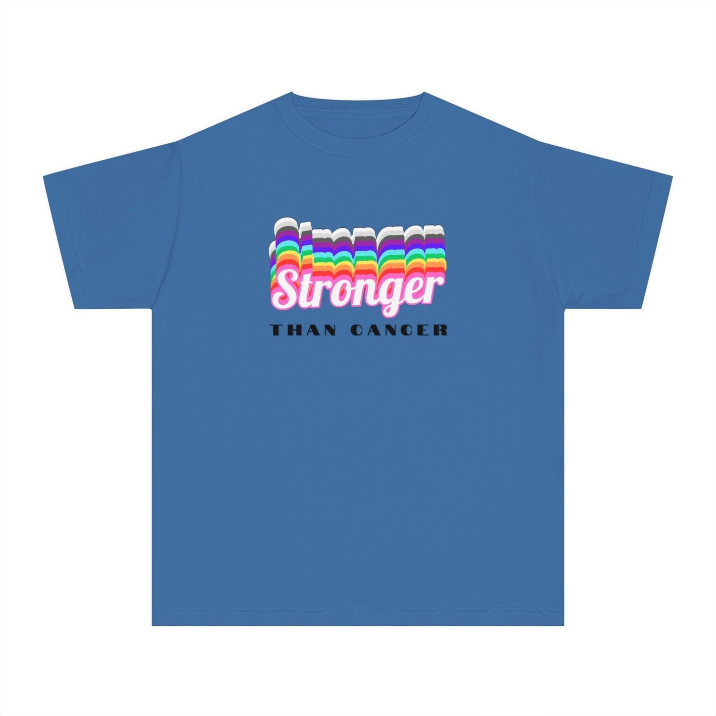 💪 Stronger Than Cancer 🎗️ Youth Midweight Tee ✨ - Whippie's