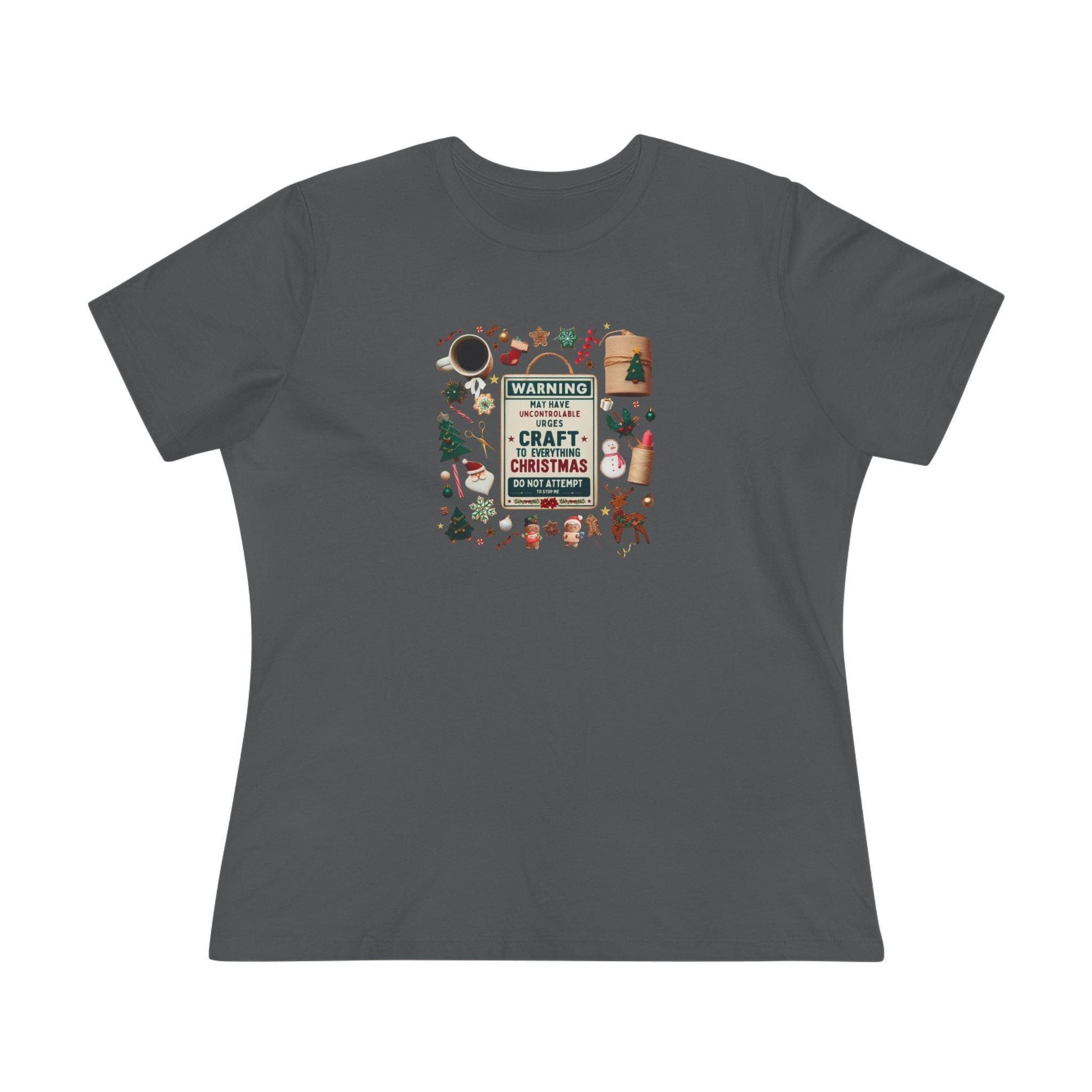 Warning: Uncontrollable Urge to Craft - Women's Softstyle Tee - Whippie's