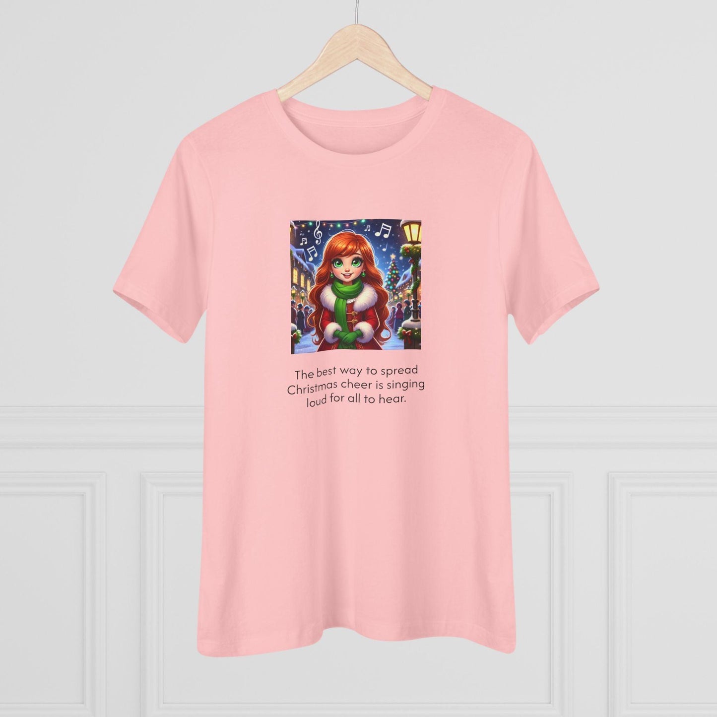 Caroler - Christmas Cheer - RH Girl - Women's Tee - Whippie's