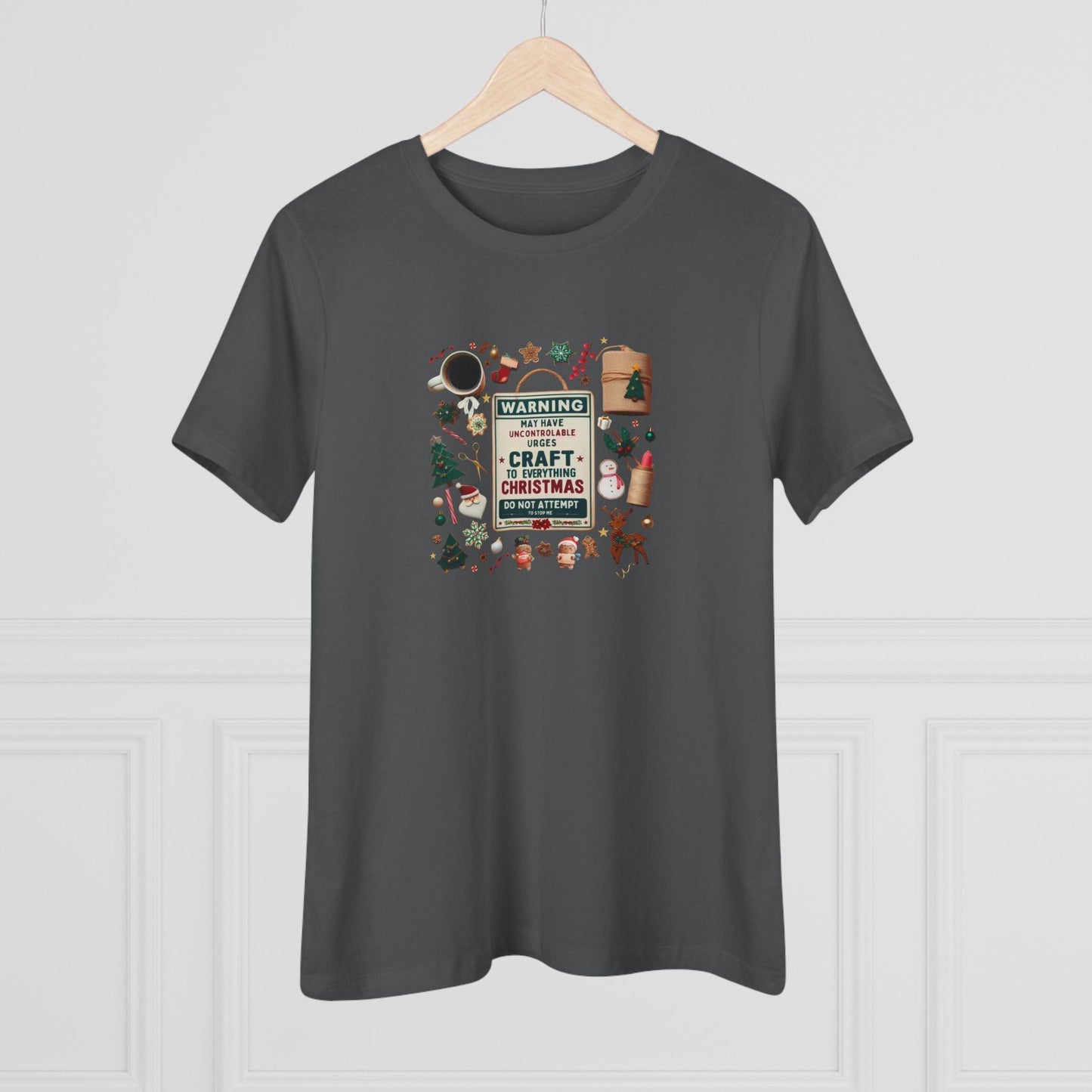 Warning: Uncontrollable Urge to Craft - Women's Softstyle Tee - Whippie's