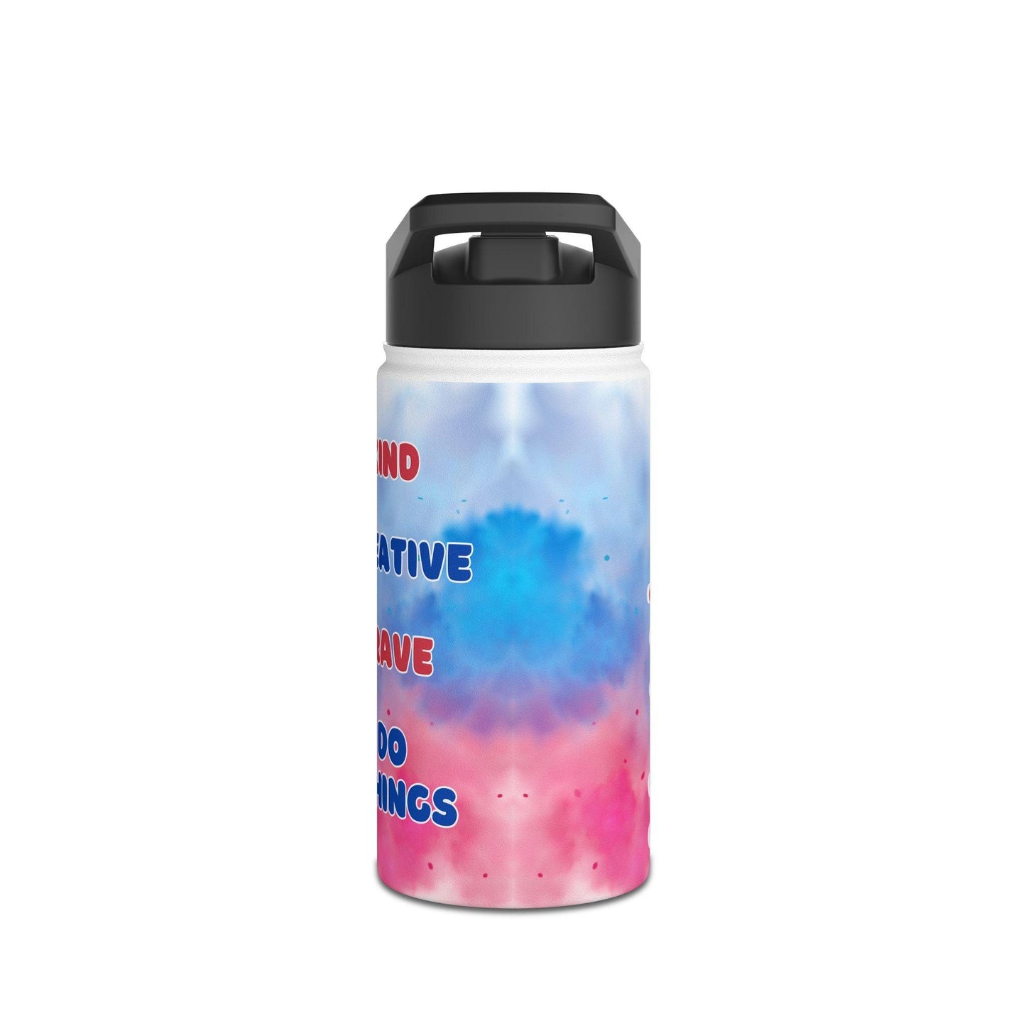 I Can Do Hard Things Stainless Steel Water Bottle - Personalizable - Whippie's