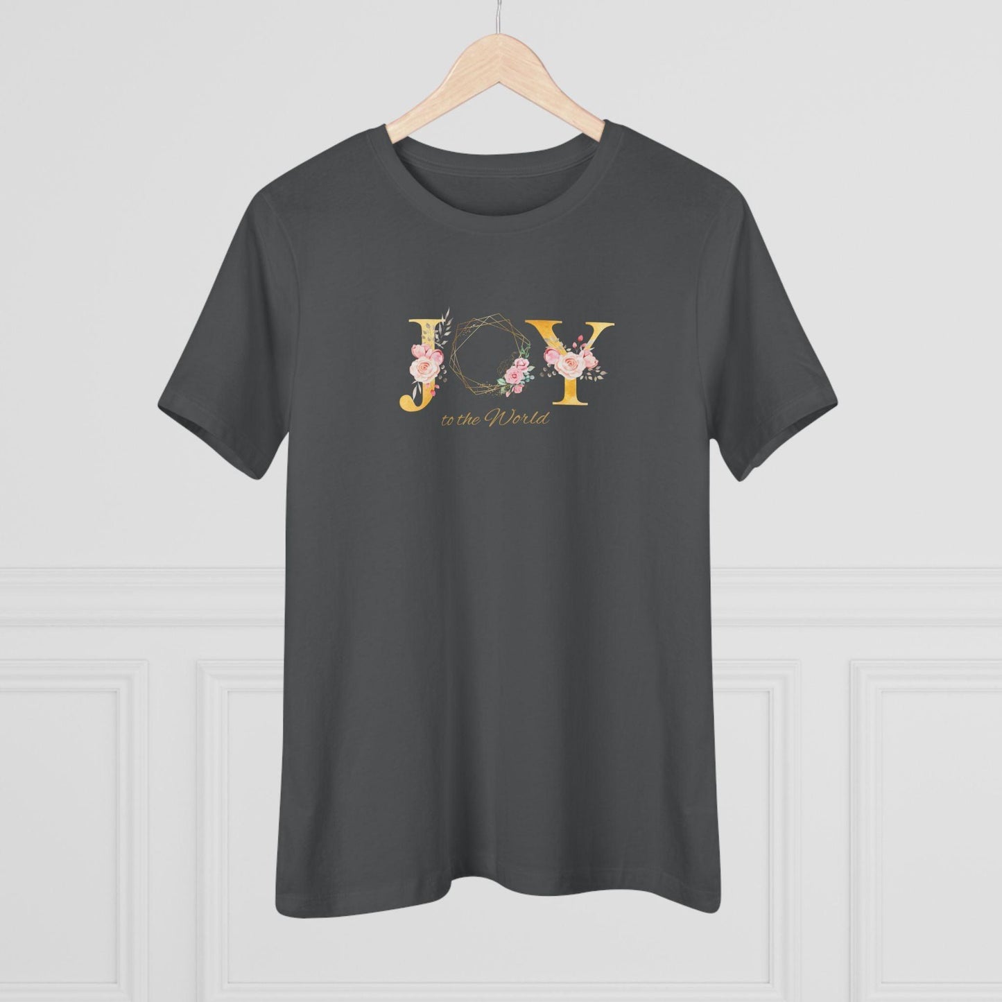 JOY to the World Women's Softstyle T-Shirt 🎄🌎💐 ✨ - Whippie's