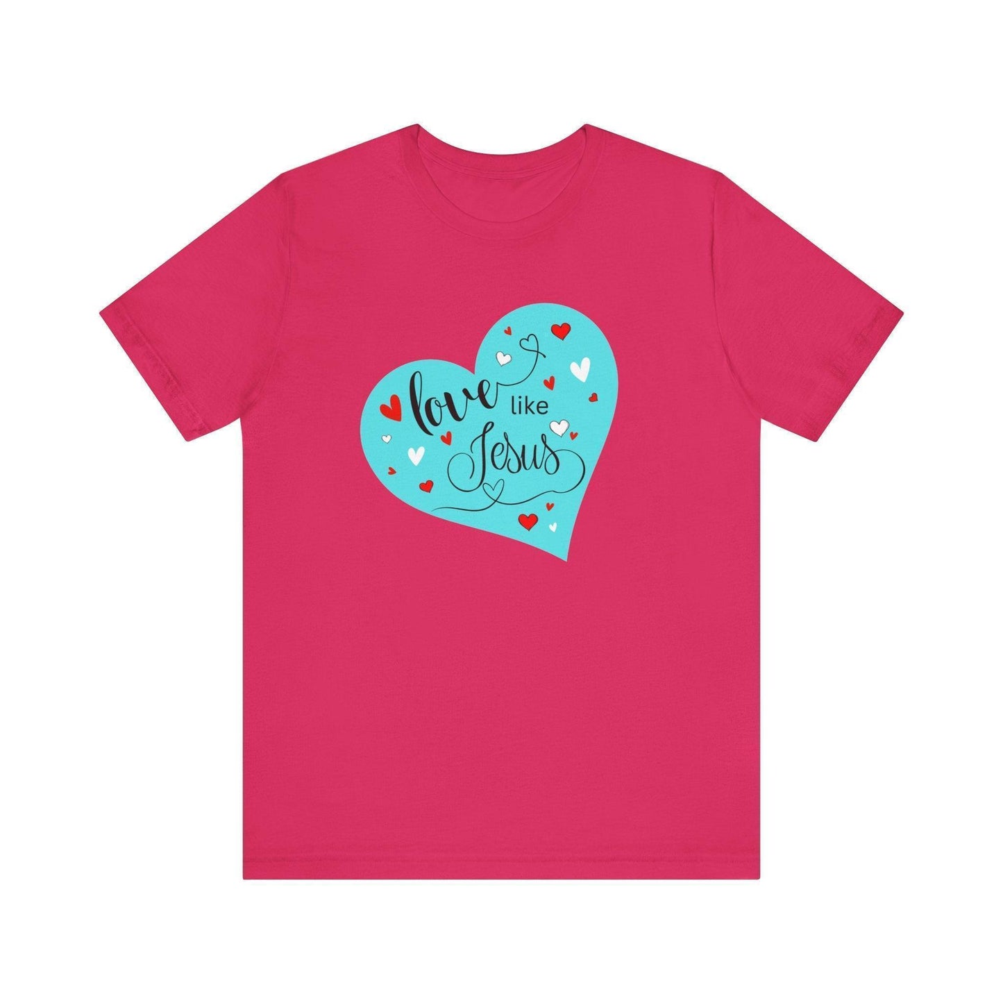 💙 Love Like Jesus ❤️ Unisex Jersey Tee ✨ Spread love and kindness. - Whippie's