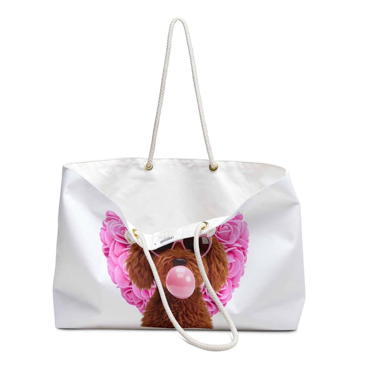 Doodle Love Weekender Tote Bag - ๐ Carry Your Cuteness with Style! ๐ - Whippie's