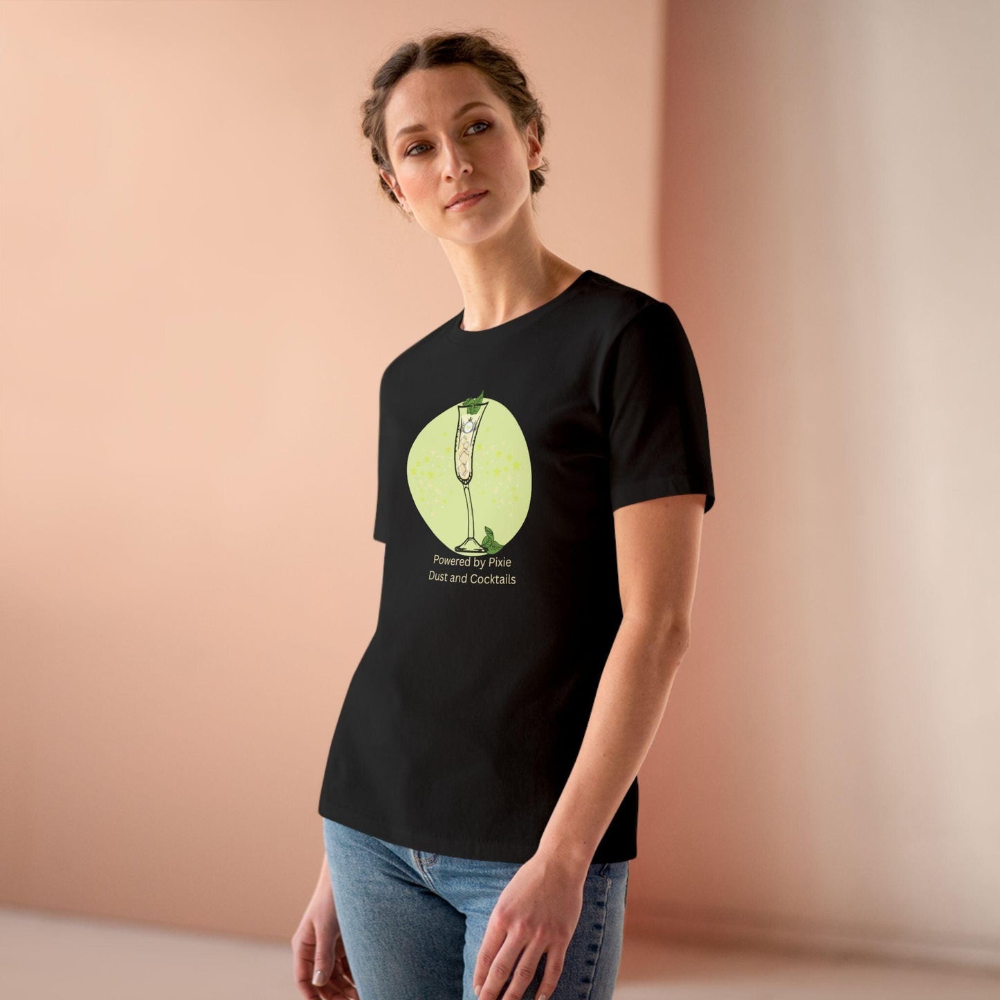 Drinking Around the World: Powered by Pixie Dust and Cocktails Women's Tee - Whippie's