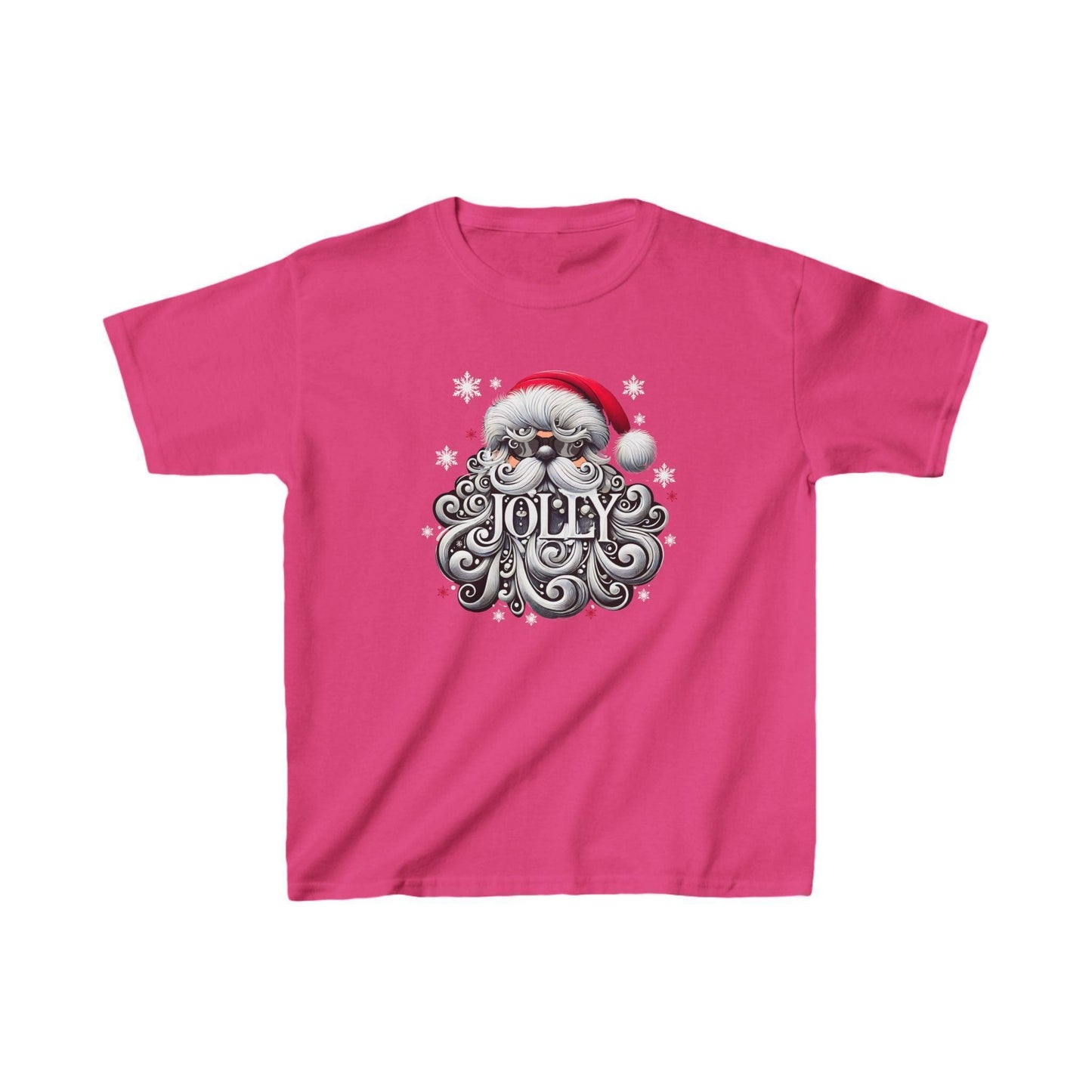Jolly Santa 😎🎅 - Kids Unisex Heavy Cotton Tee - Whippie's