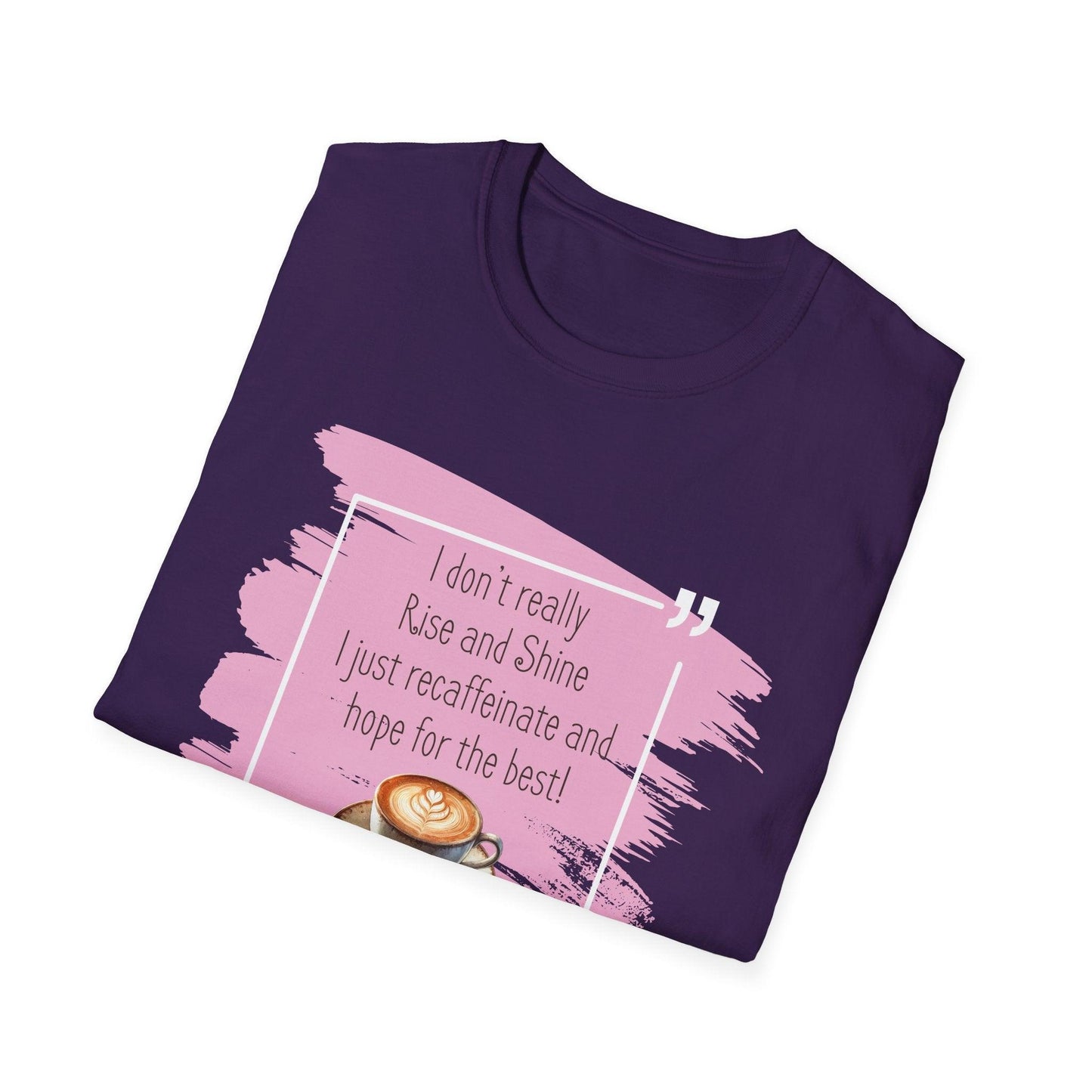 Recaffeinate & Hope Unisex Tee - But First, Coffee! ☕️💖 - Whippie's