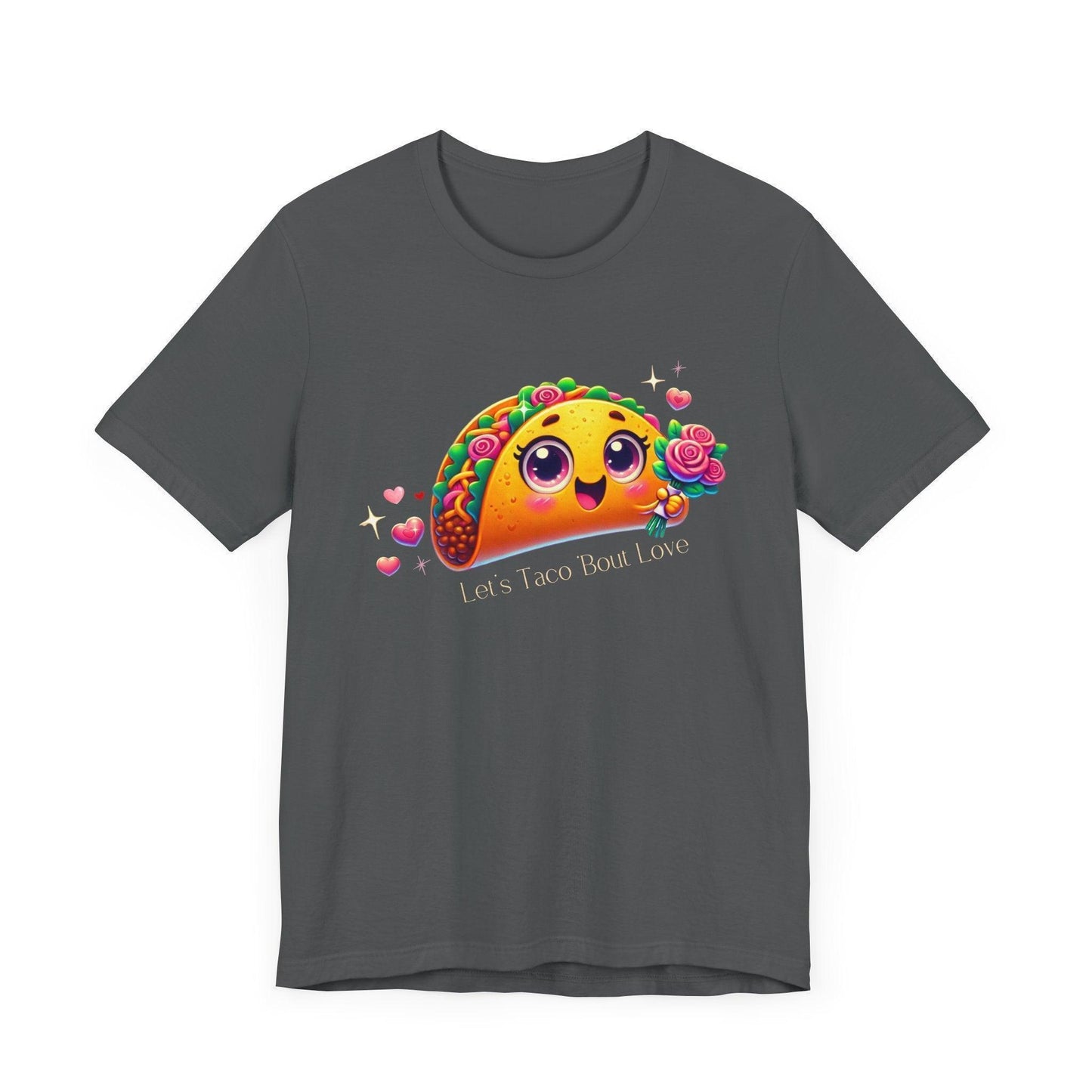 🌮 Let's Taco 'Bout Love 💖 Unisex Jersey Tee ✨ Spread the love this Valentine's Day! - Whippie's
